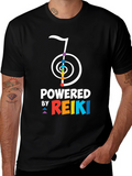 Powered by Reiki Graphic T-Shirt