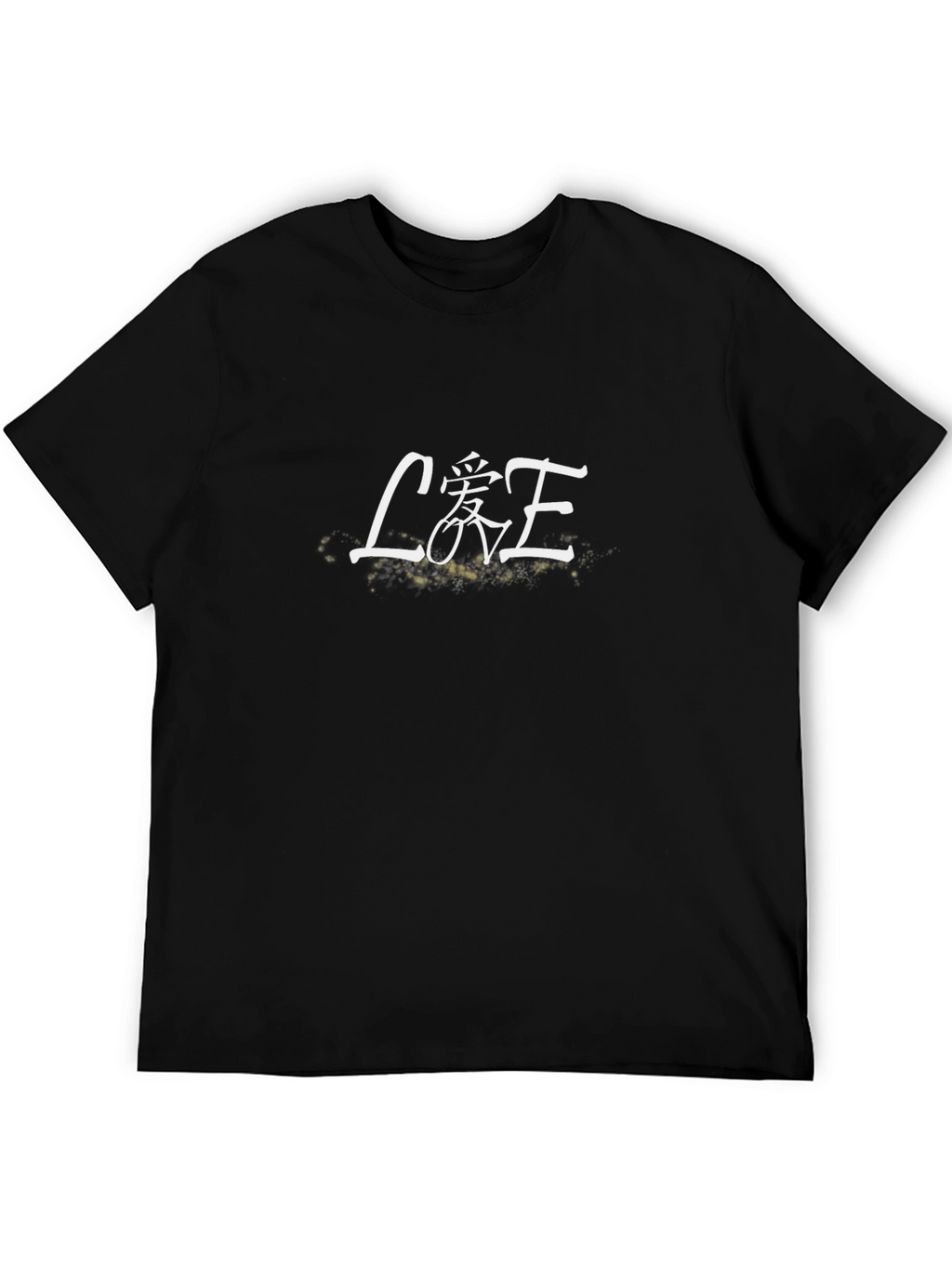 LOVE Graphic Tee - Trendy Black T-Shirt