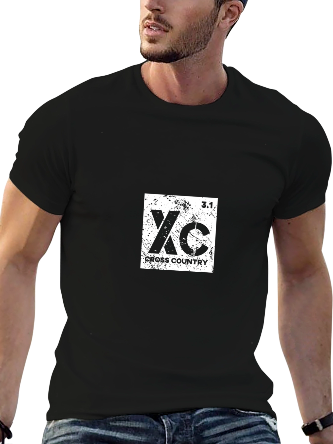 XC Cross Country Graphic Tee - Black