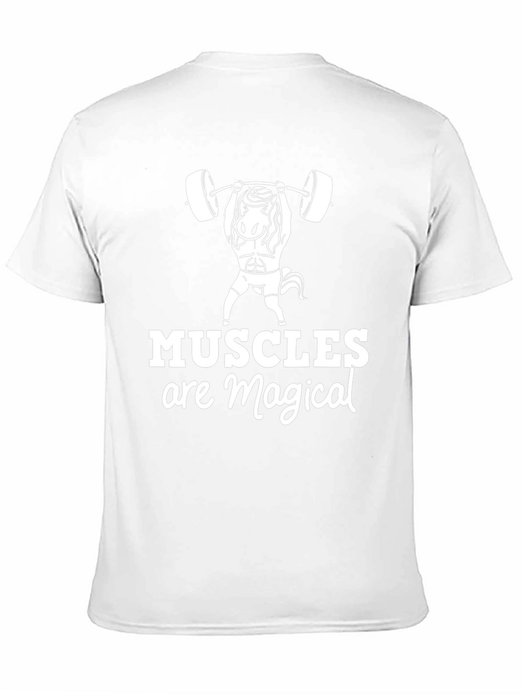 Muscles Are Magical Graphic Tee - Black