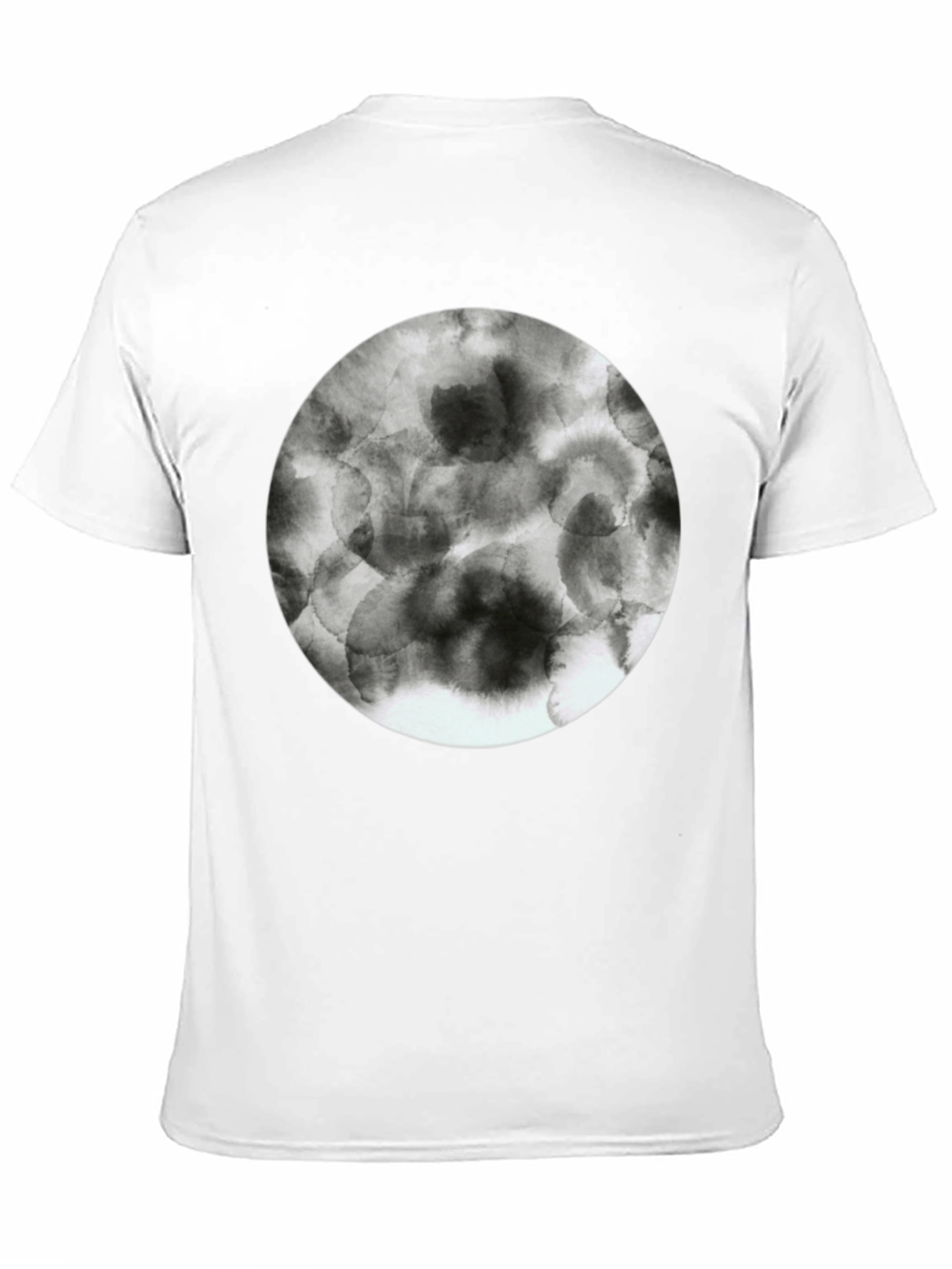 Abstract Circle Graphic Tee - Modern Style