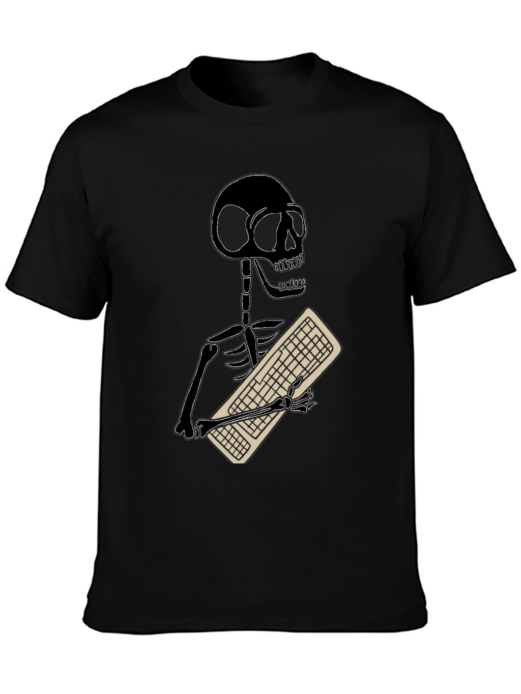 Programmer Skeleton T-Shirt - Funny Coder Tee