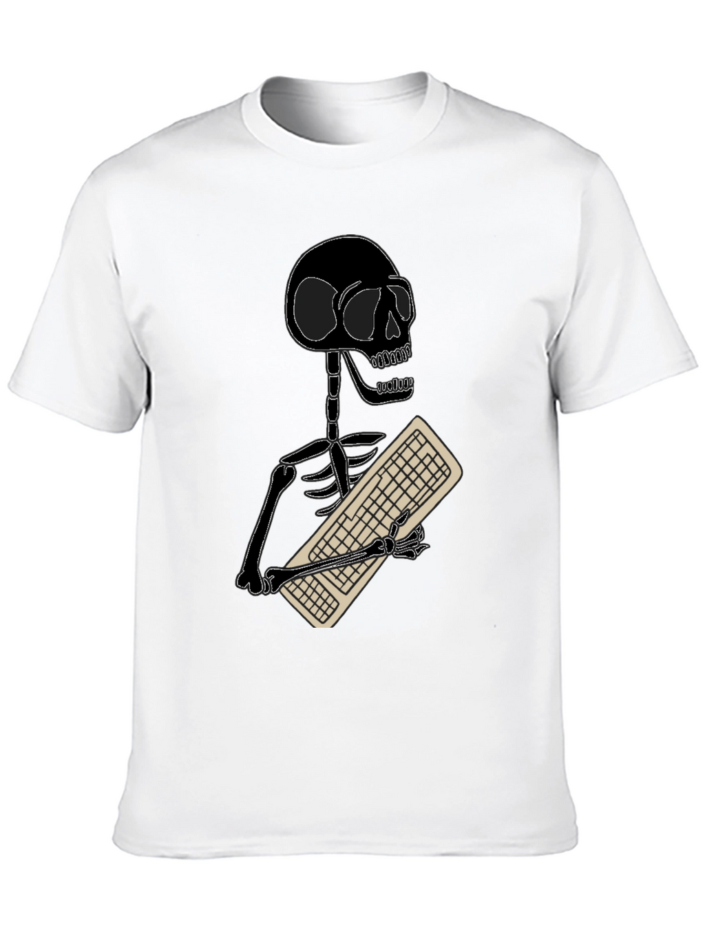 Programmer Skeleton T-Shirt - Funny Coder Tee