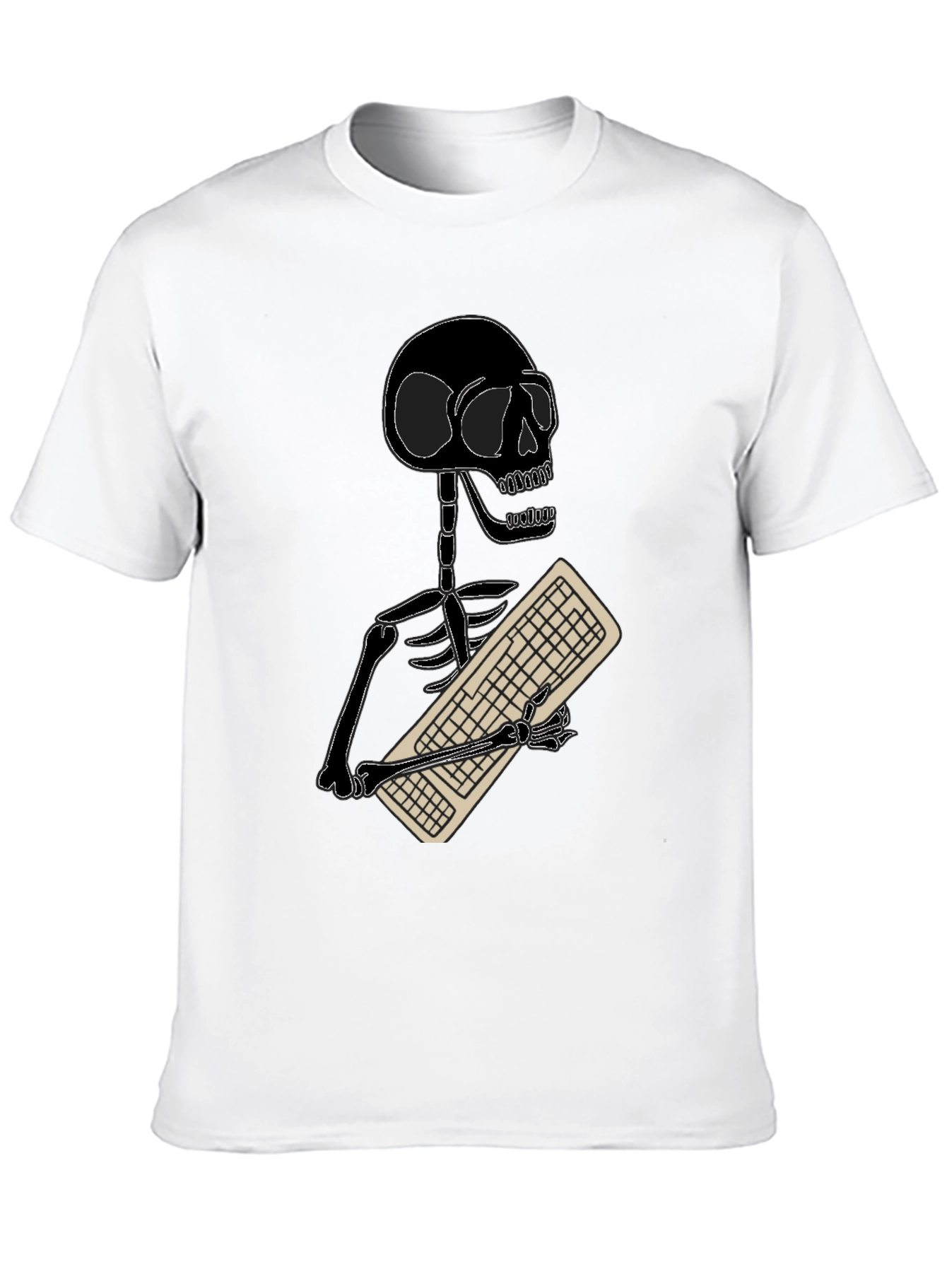 Programmer Skeleton T-Shirt - Funny Coder Tee