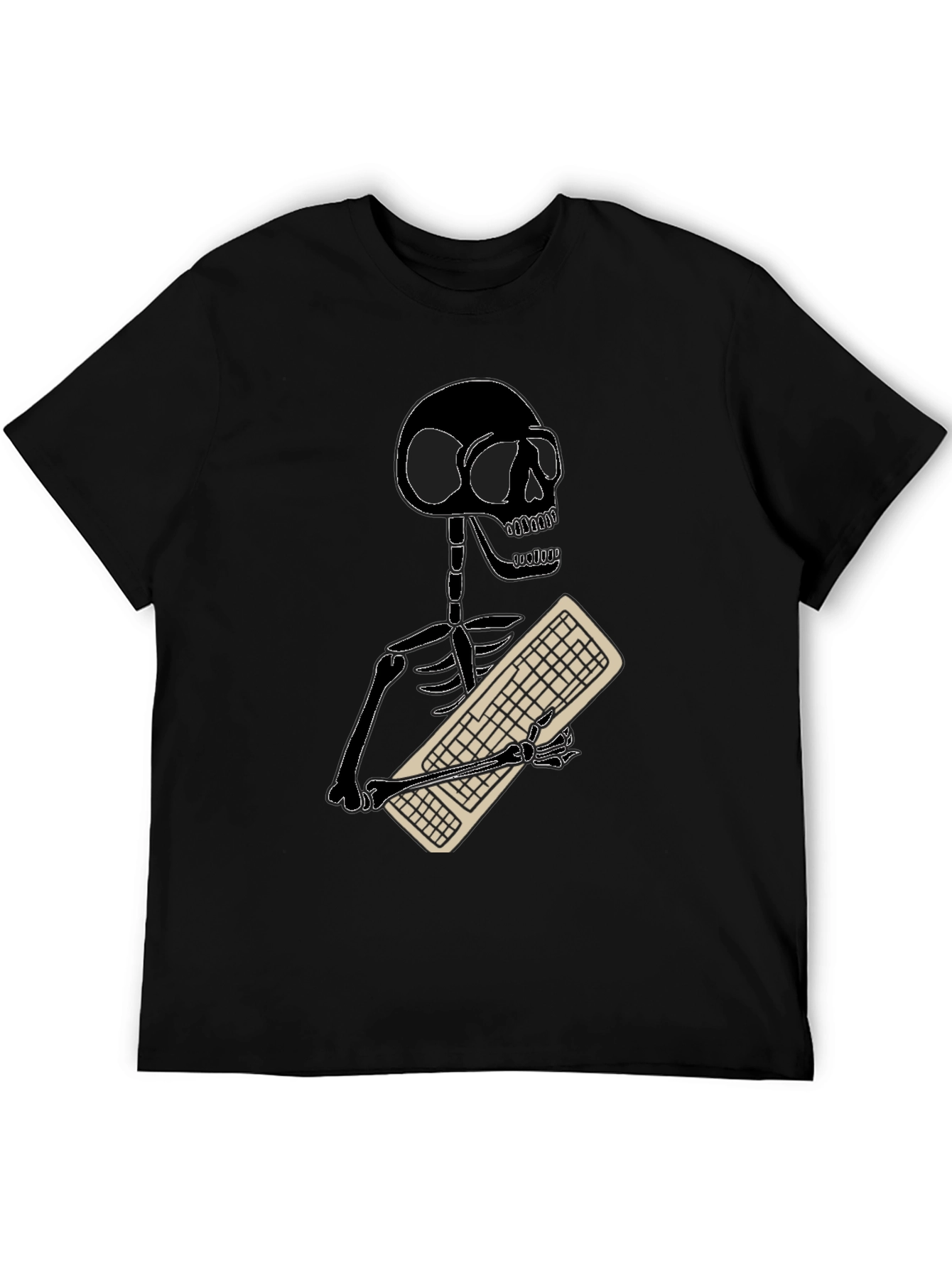 Programmer Skeleton T-Shirt - Funny Coder Tee