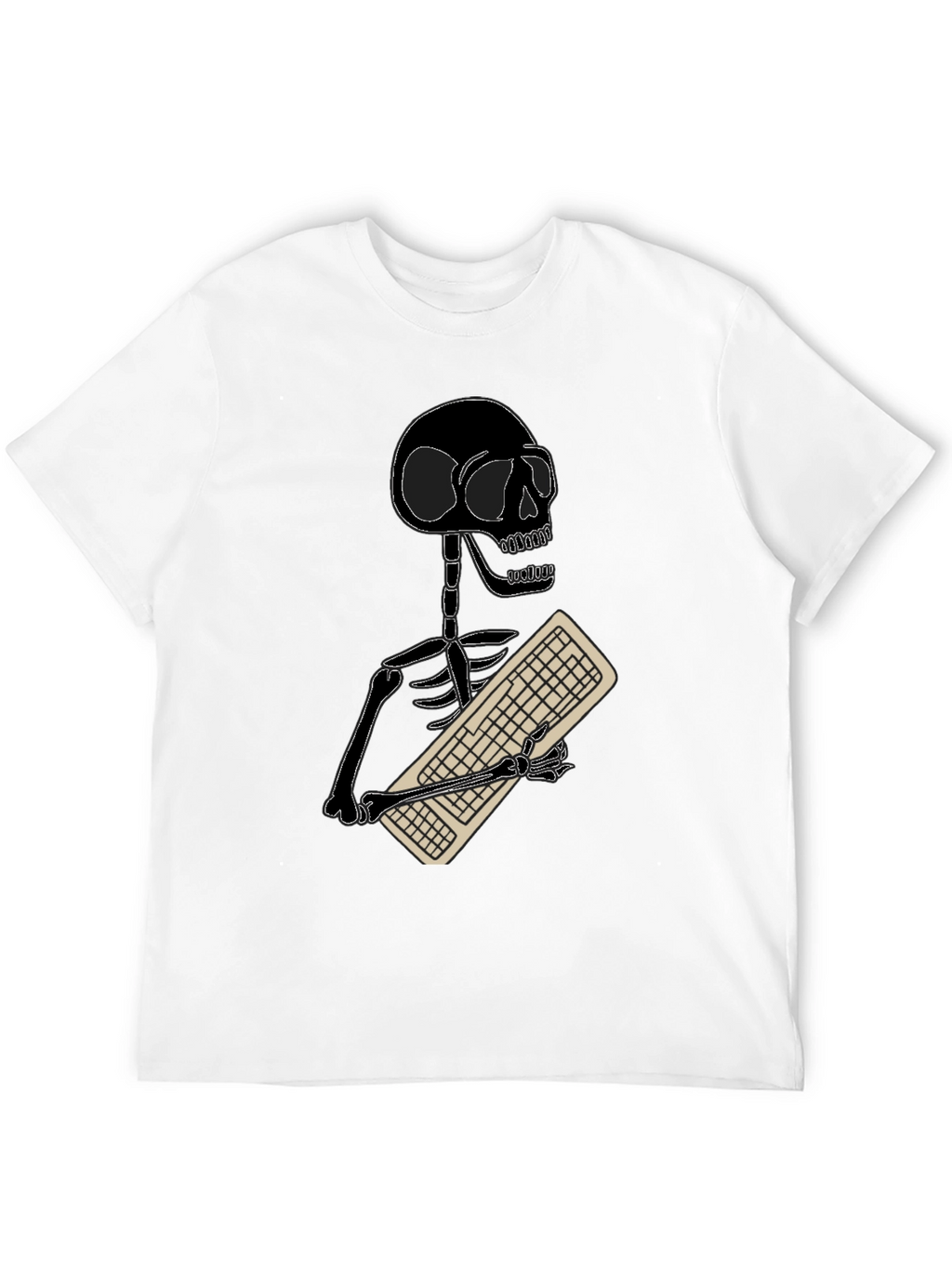 Programmer Skeleton T-Shirt - Funny Coder Tee