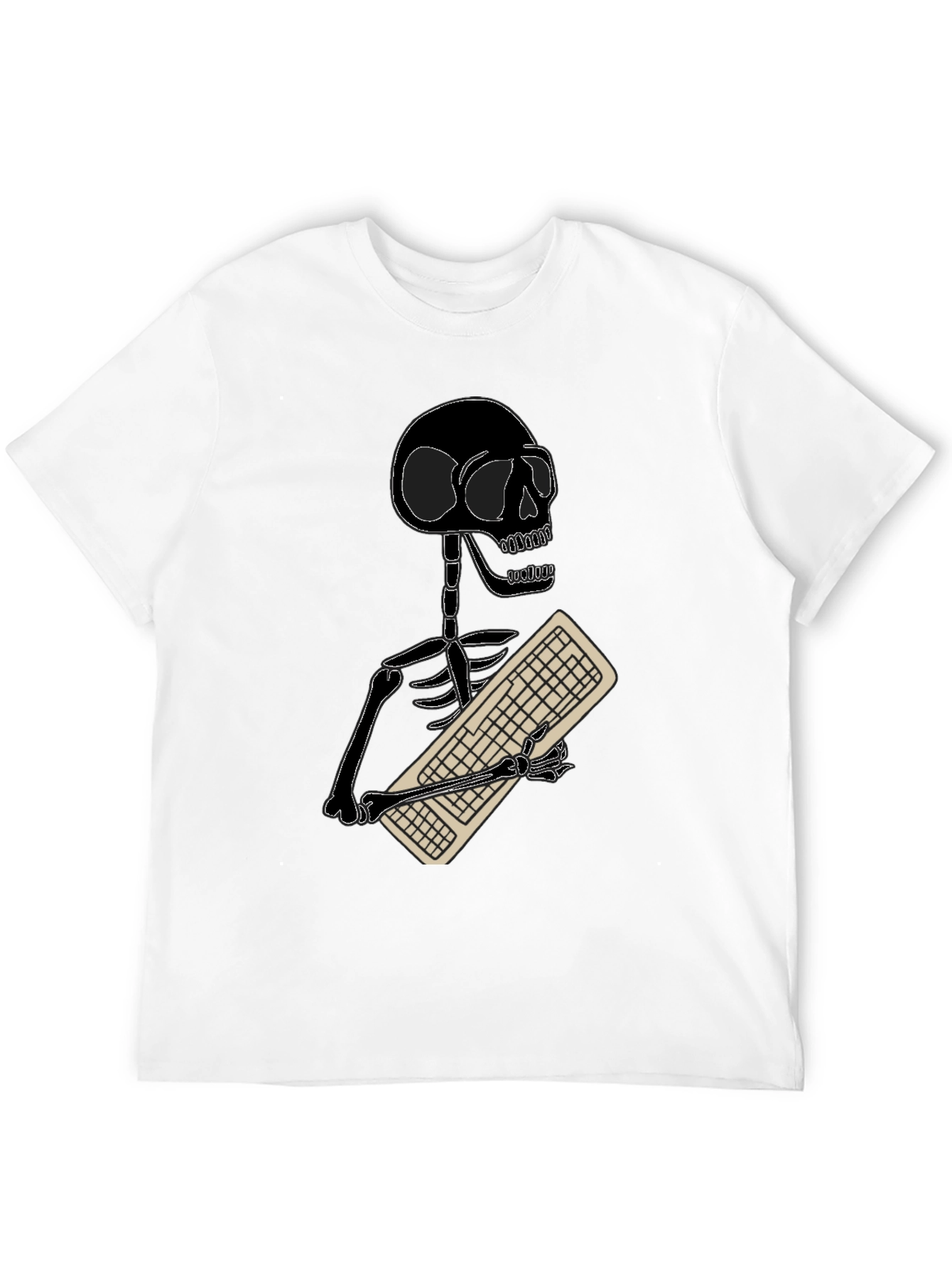 Programmer Skeleton T-Shirt - Funny Coder Tee