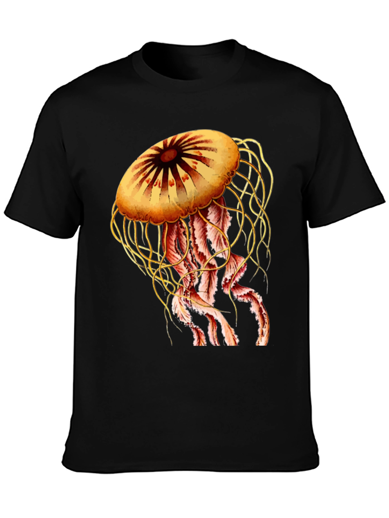 Jellyfish Graphic Print Tee - Unique Design