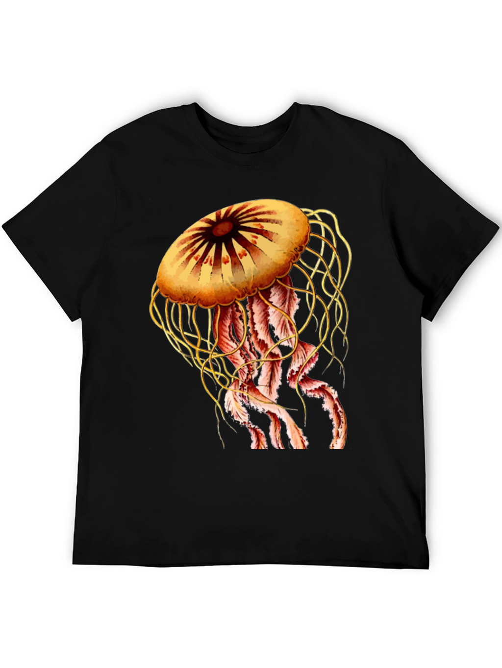 Jellyfish Graphic Print Tee - Unique Design