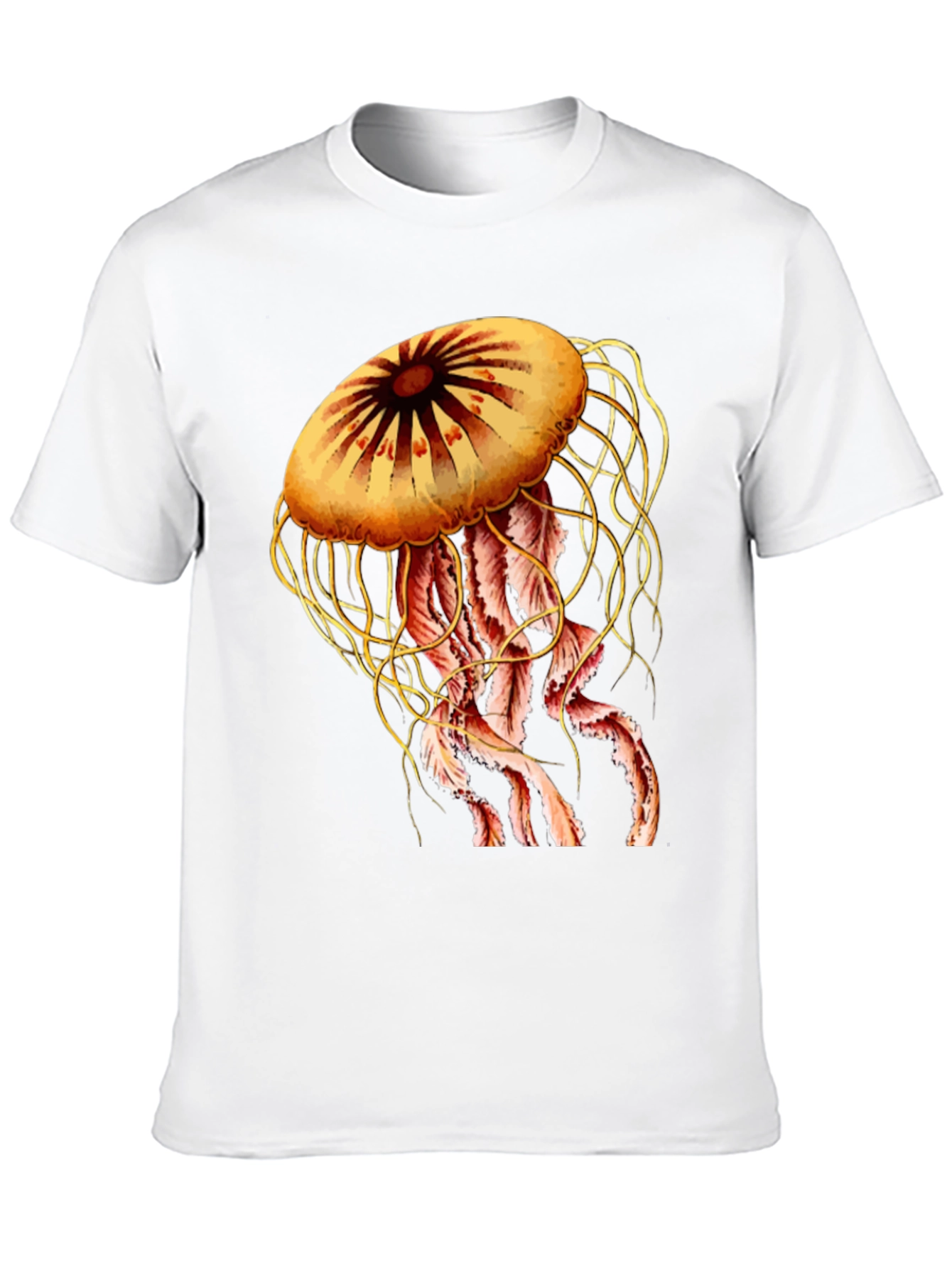 Jellyfish Graphic Print Tee - Unique Design