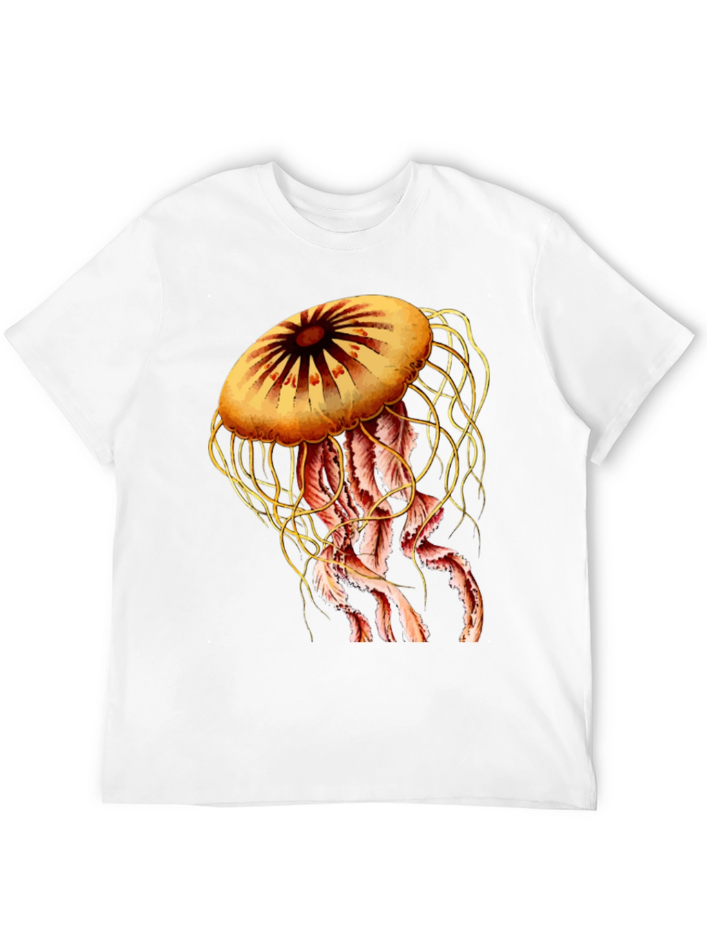 Jellyfish Graphic Print Tee - Unique Design