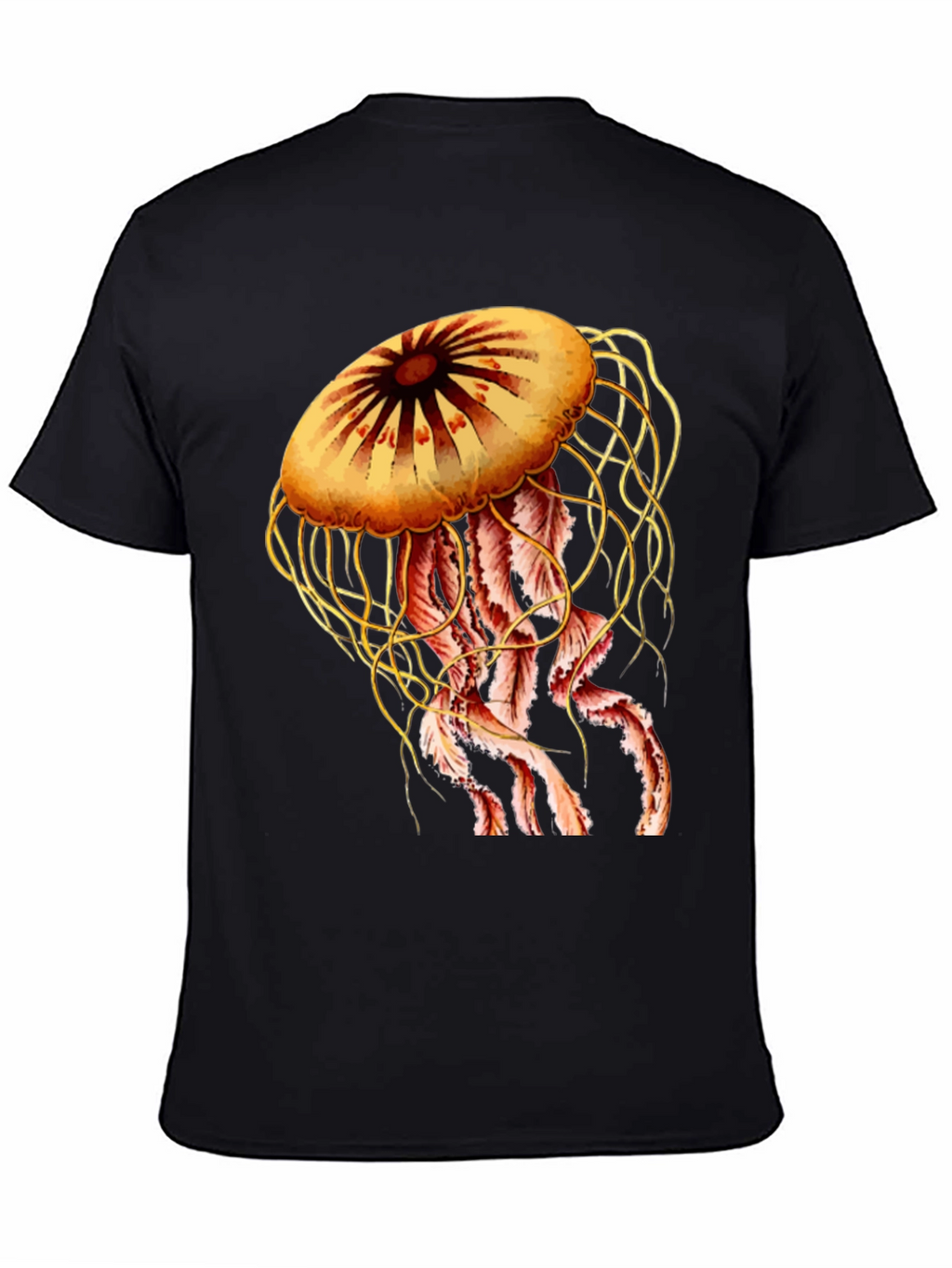 Jellyfish Graphic Print Tee - Unique Design