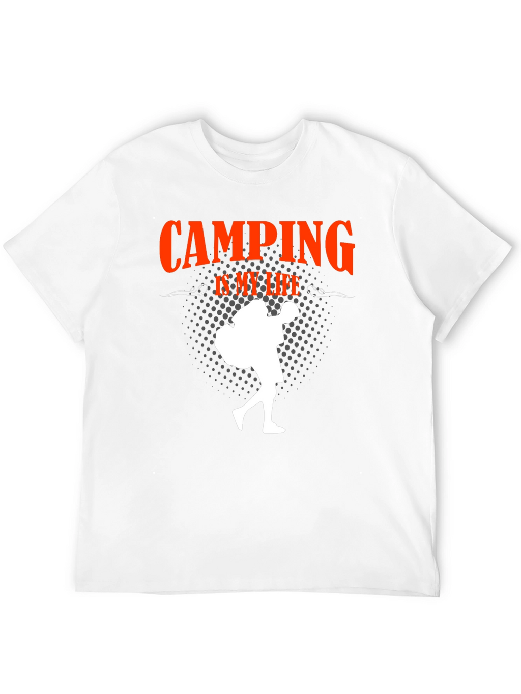Camping Is My Life Graphic Tee
