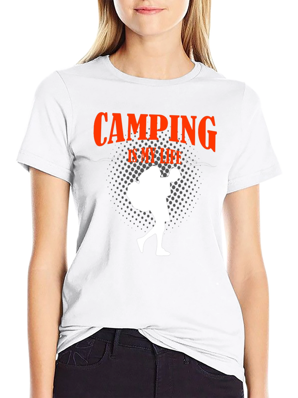 Camping Is My Life Graphic Tee