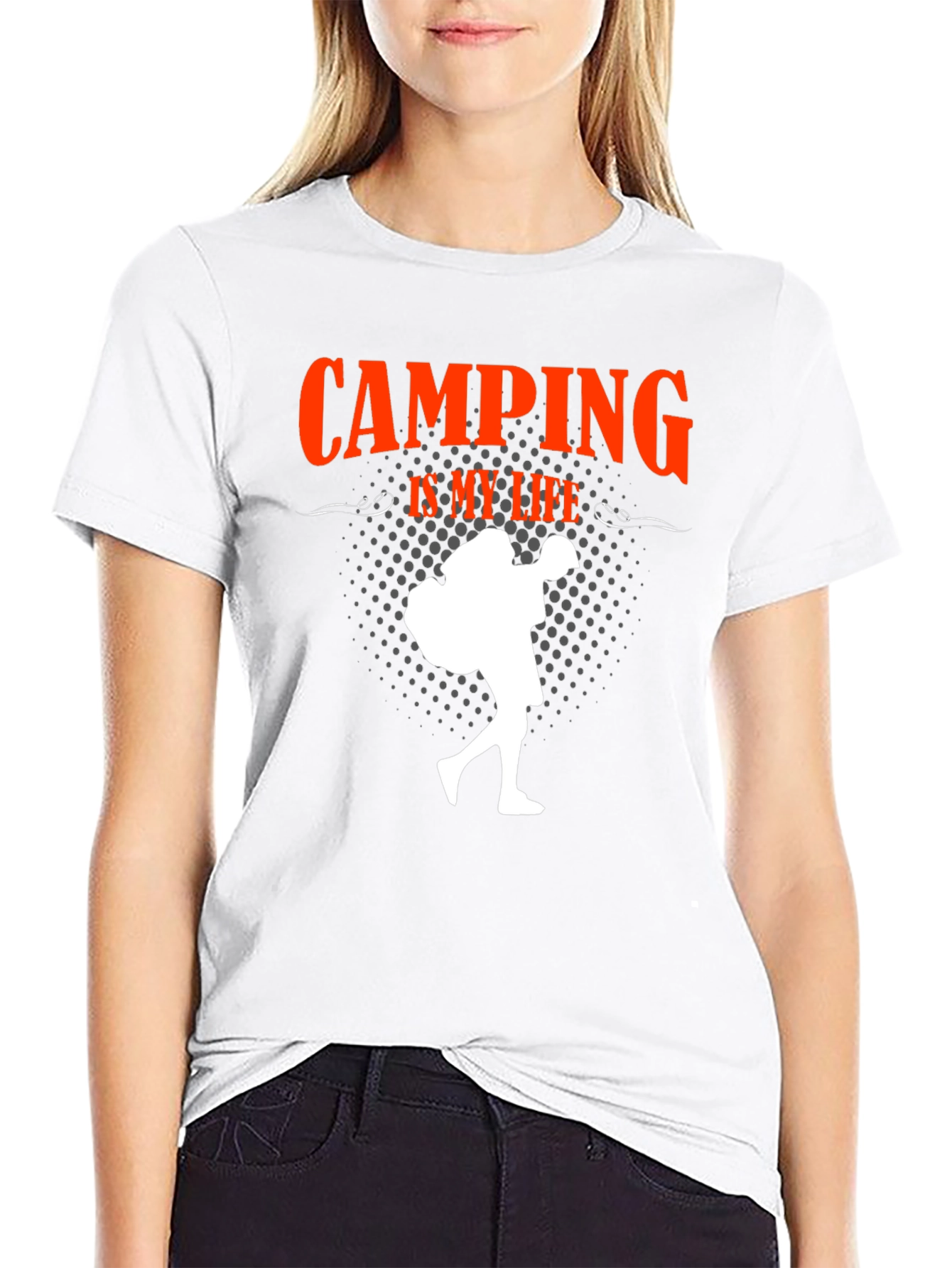 Camping Is My Life Graphic Tee