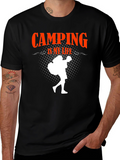 Camping Is My Life Graphic Tee