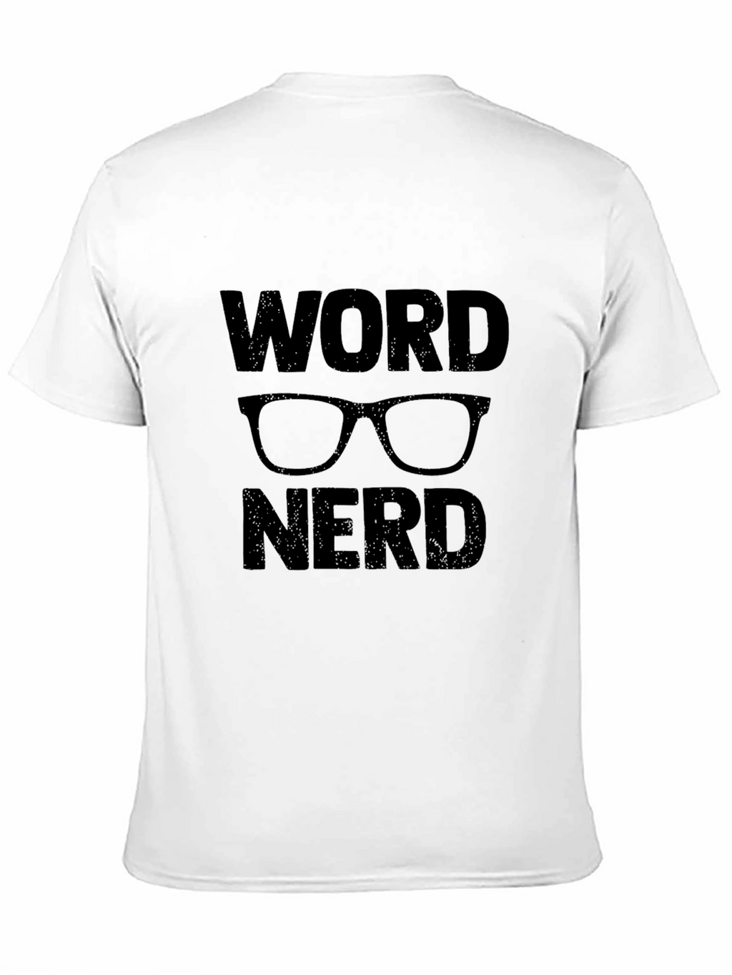 Word Nerd Graphic T-Shirt - Black