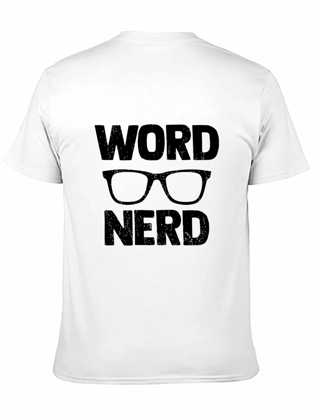 Word Nerd Graphic T-Shirt - Black