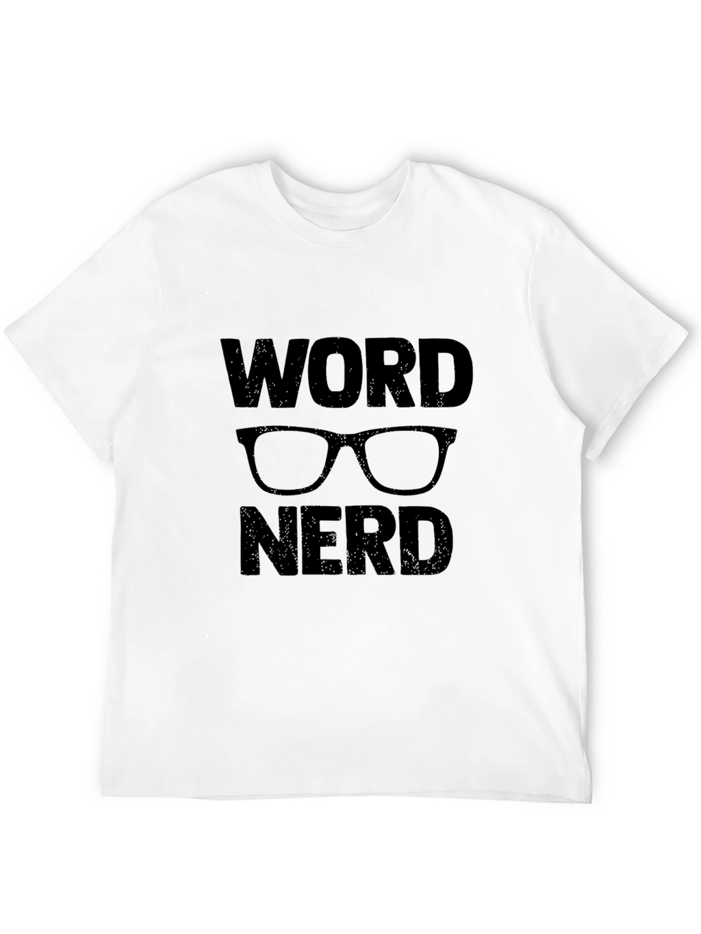Word Nerd Graphic T-Shirt - Black