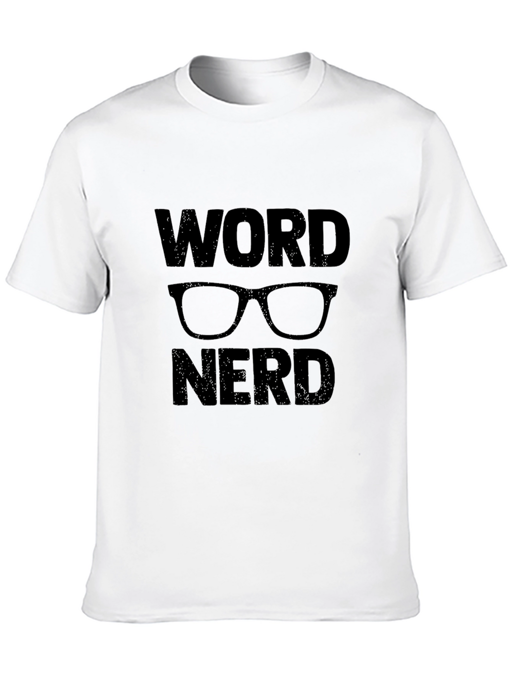 Word Nerd Graphic T-Shirt - Black