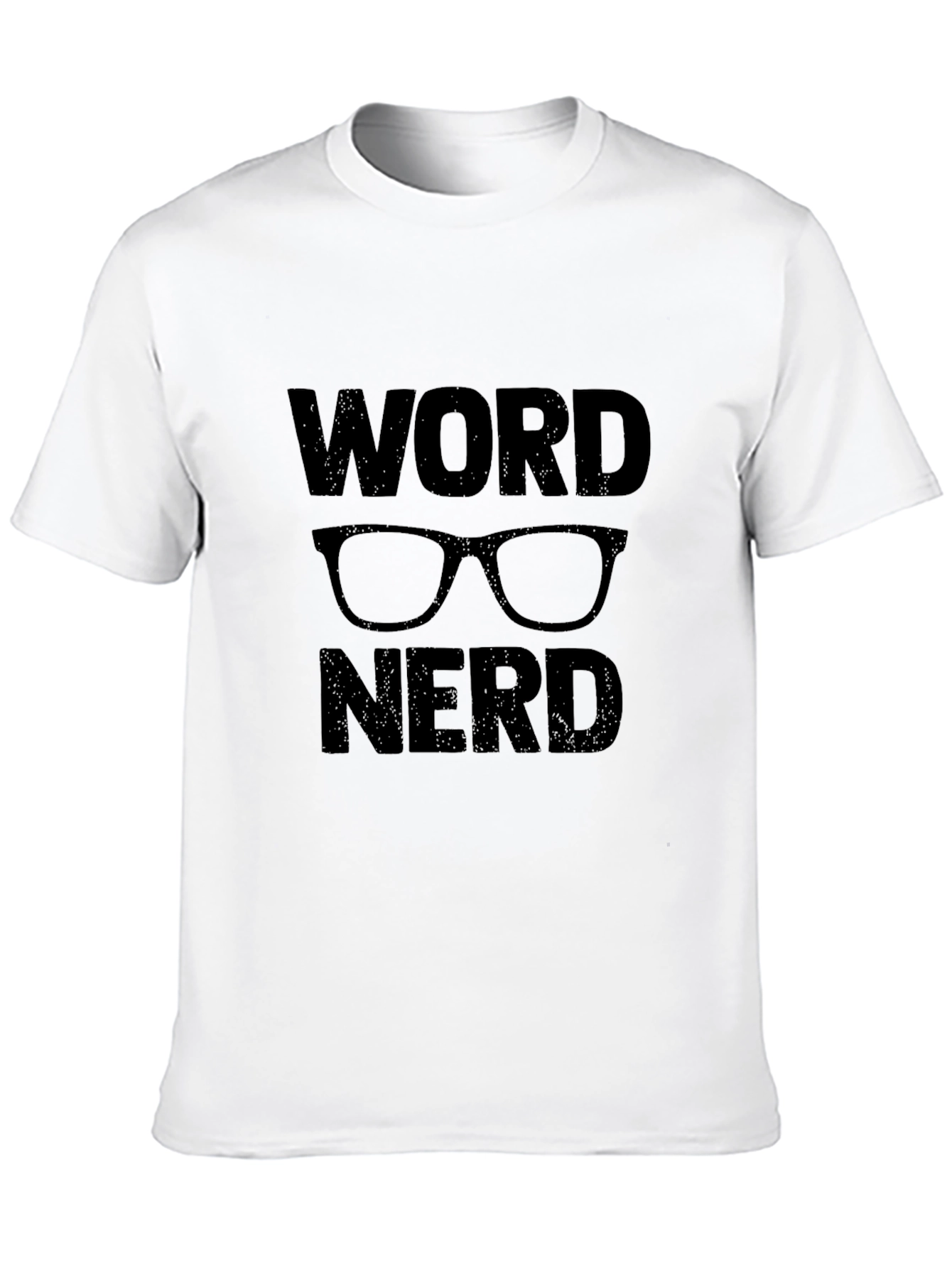 Word Nerd Graphic T-Shirt - Black