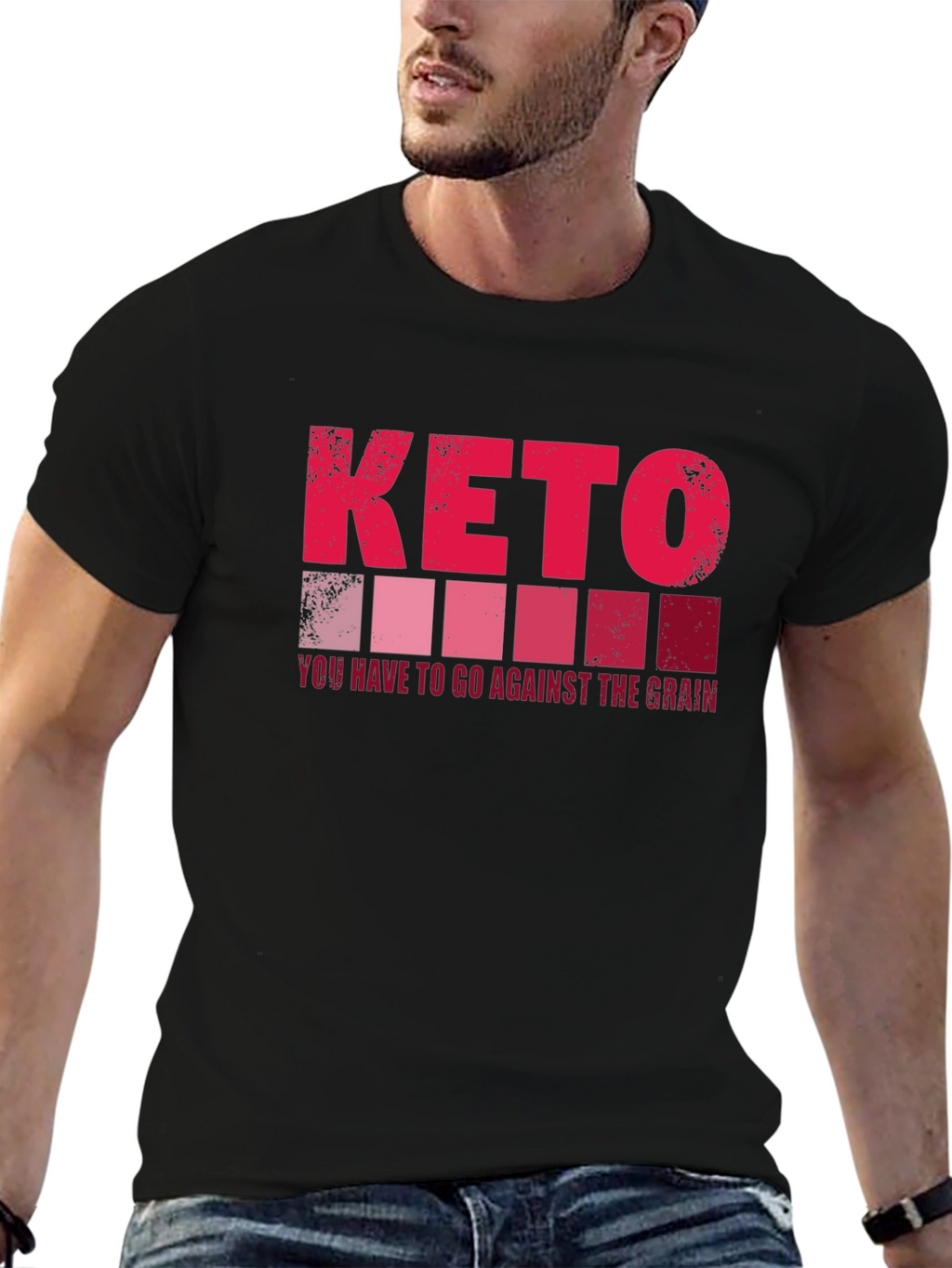 Keto Against the Grain Graphic T-Shirt