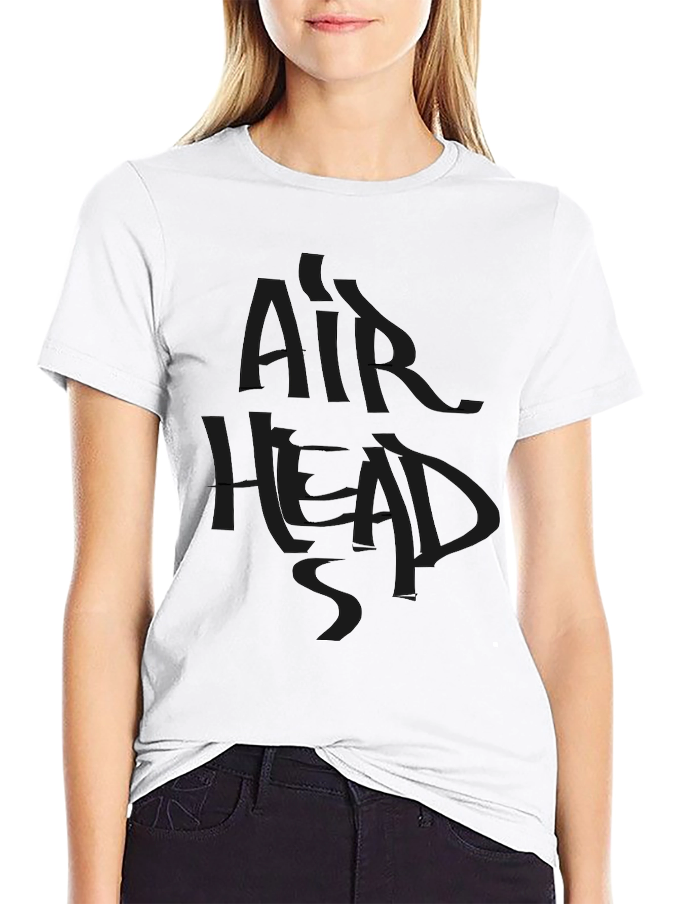 Mens Black Airheads Graphic T-Shirt