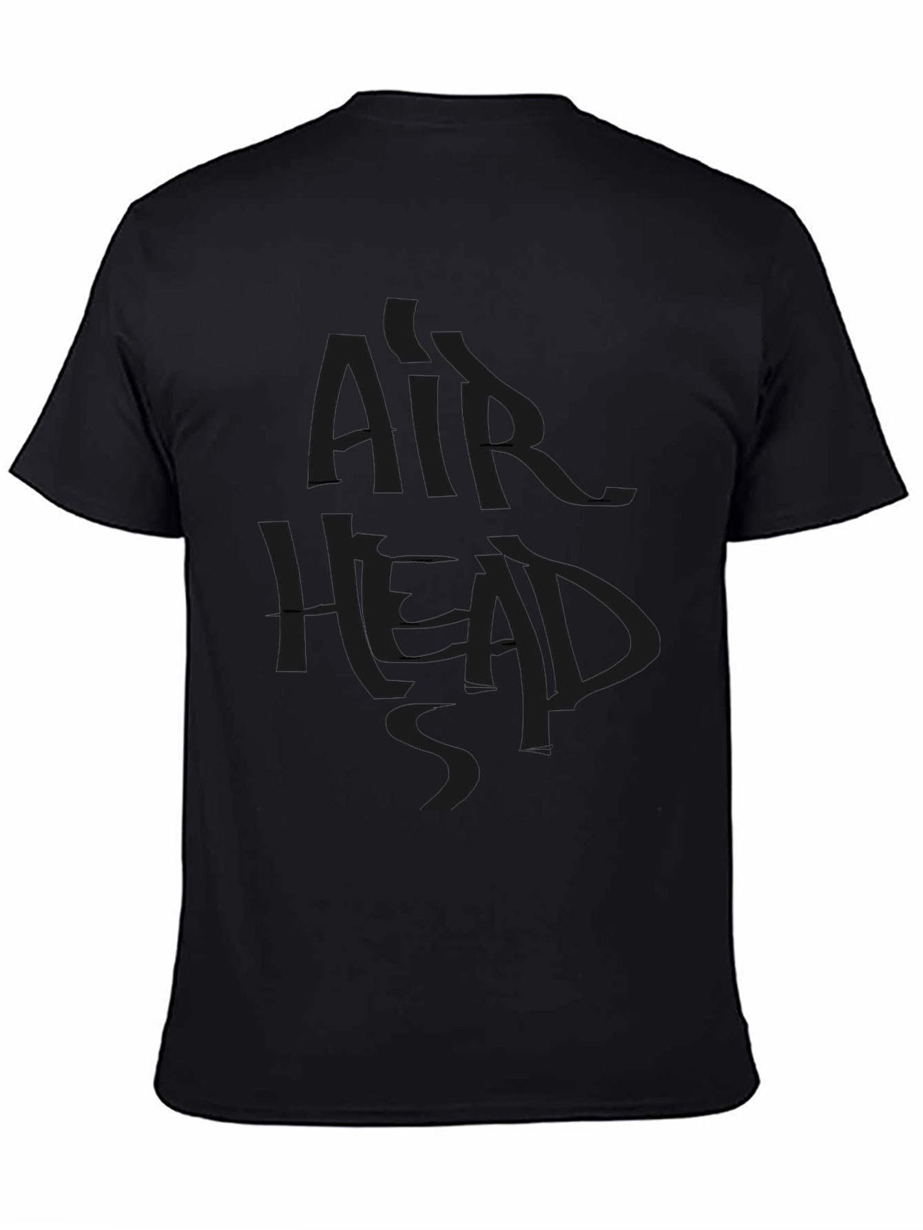 Mens Black Airheads Graphic T-Shirt