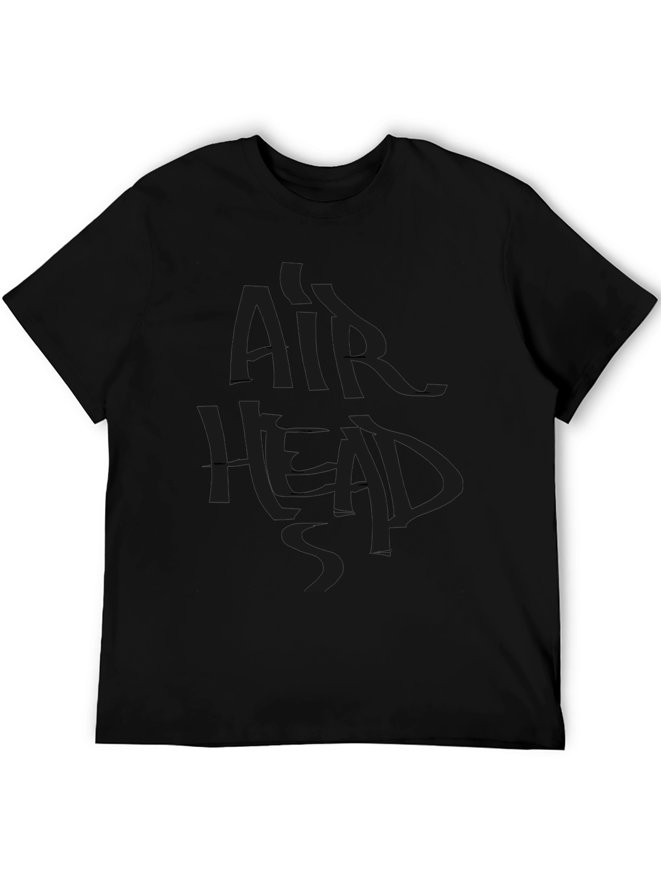 Mens Black Airheads Graphic T-Shirt