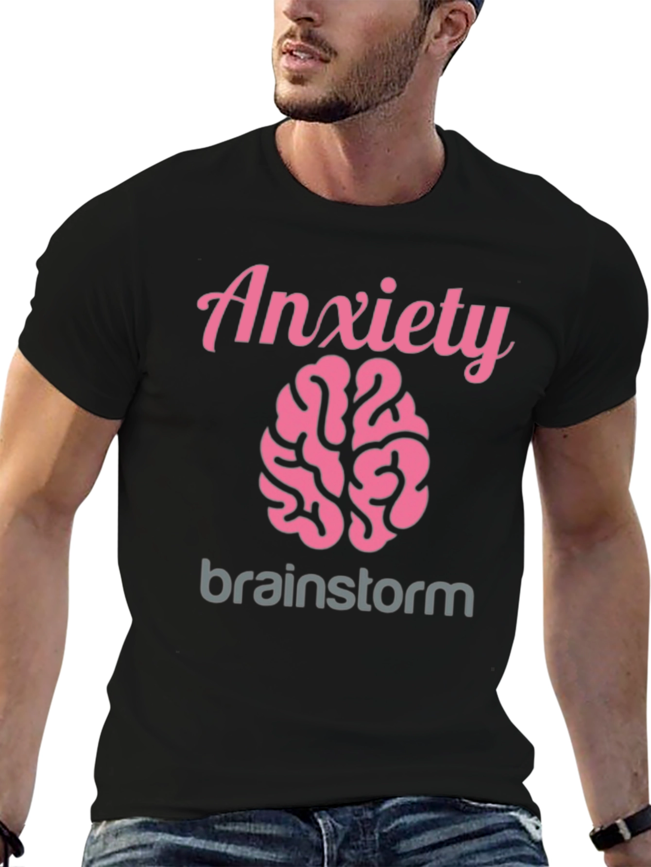 Anxiety Brainstorm T-Shirt - Mental Health Awareness