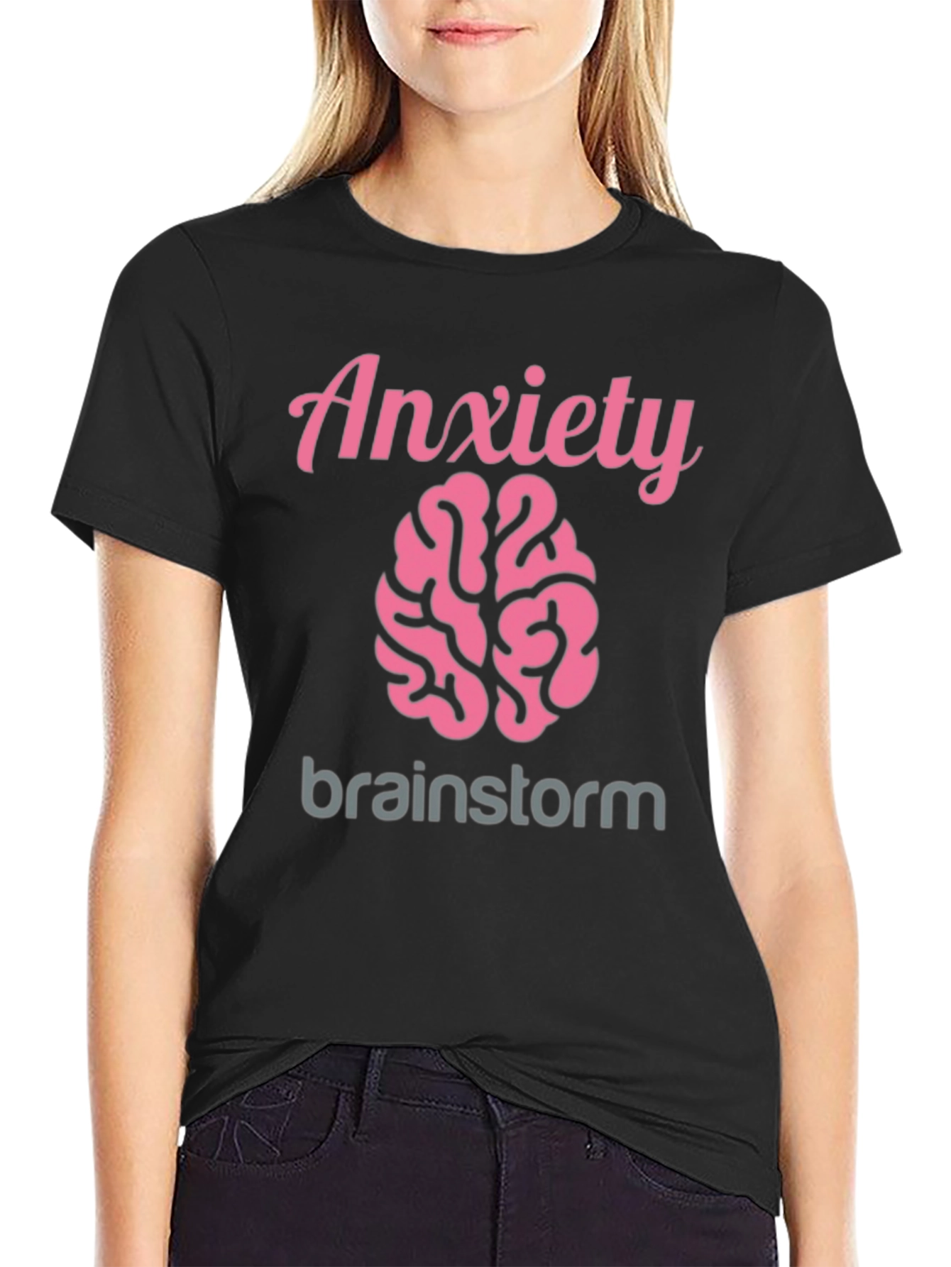 Anxiety Brainstorm T-Shirt - Mental Health Awareness