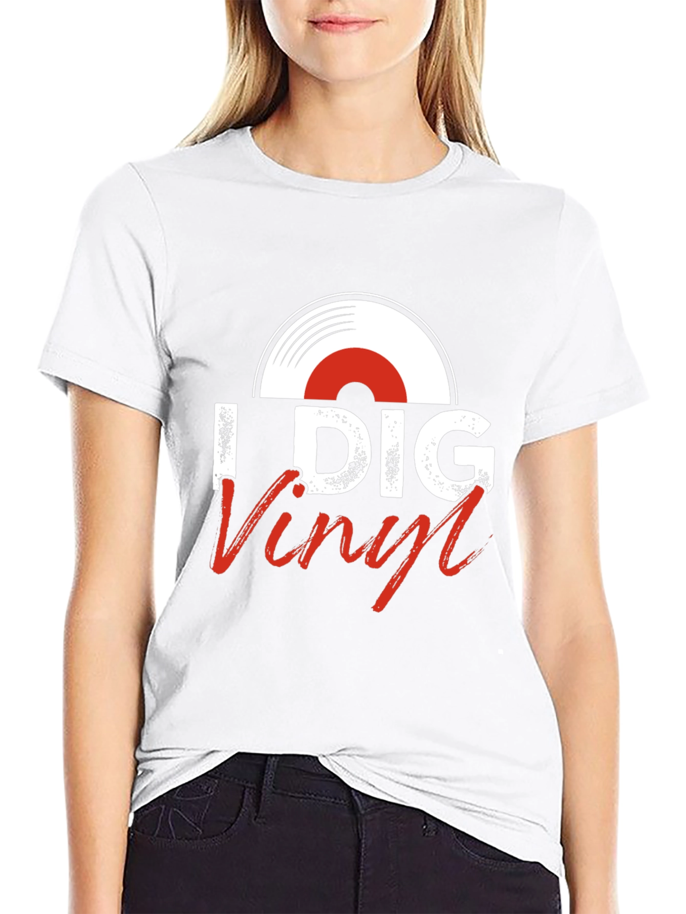 I Dig Vinyl Graphic T-Shirt