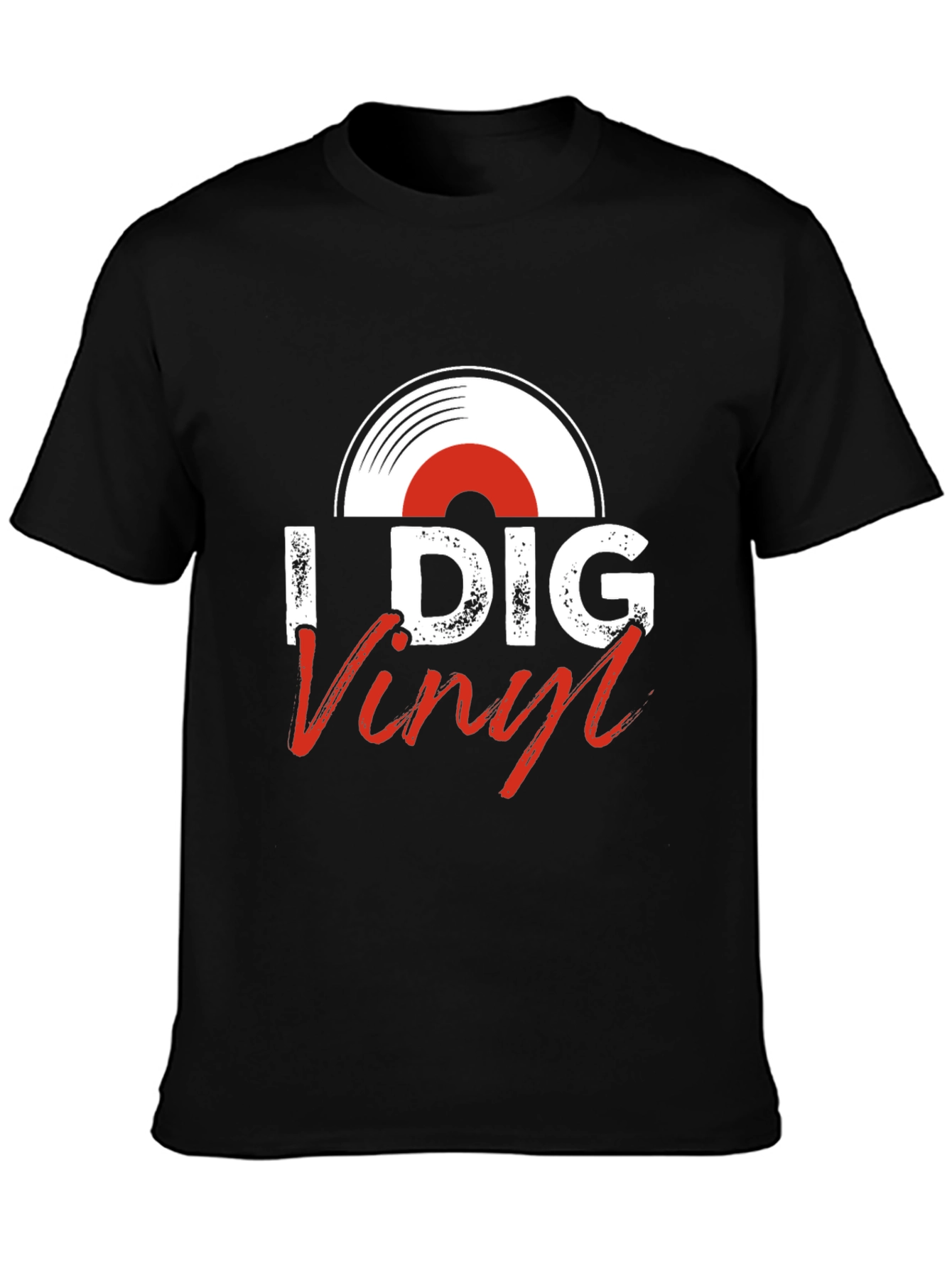 I Dig Vinyl Graphic T-Shirt
