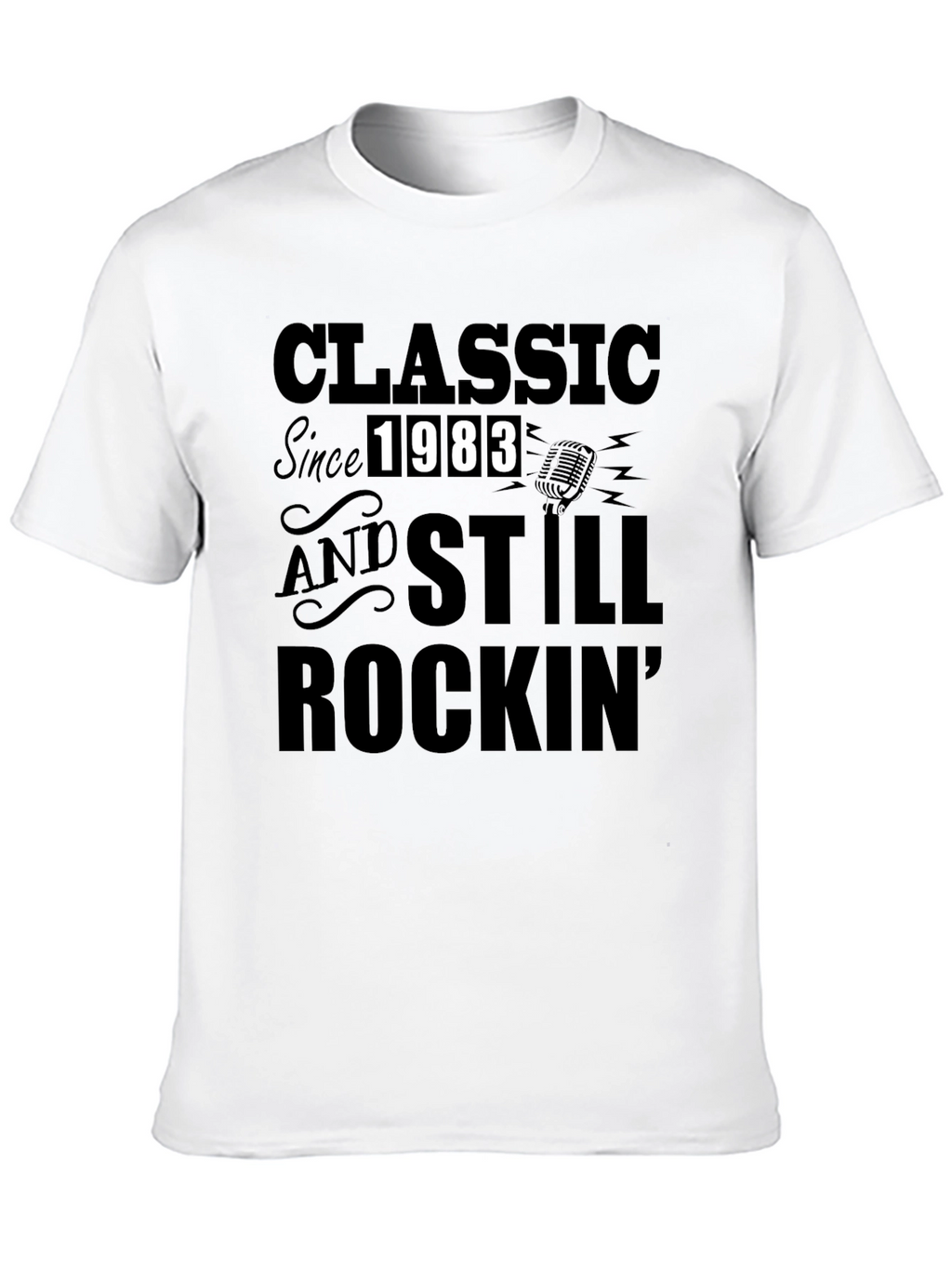 Classic Since 1983 Rockin Graphic T-Shirt