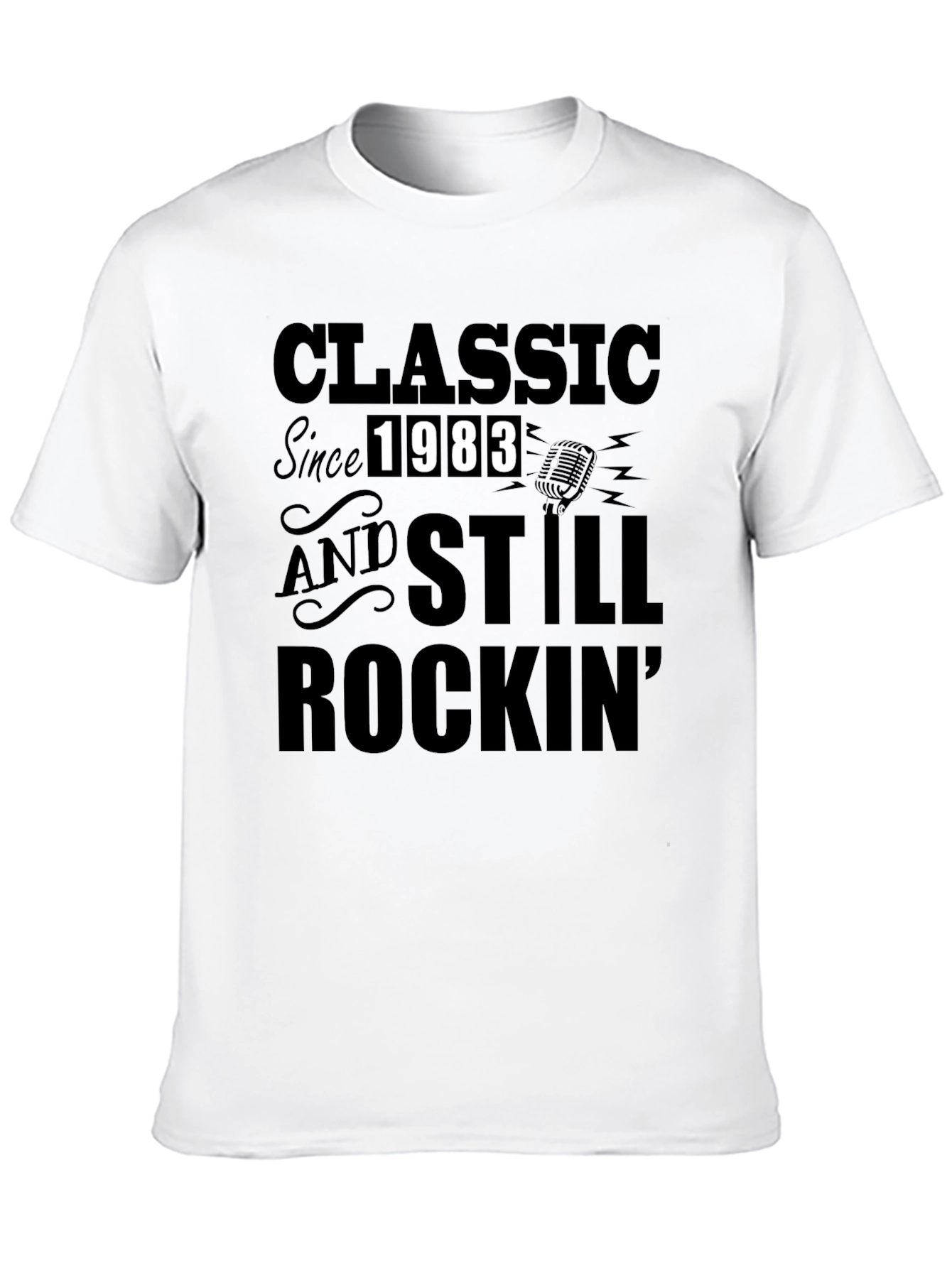 Classic Since 1983 Rockin Graphic T-Shirt