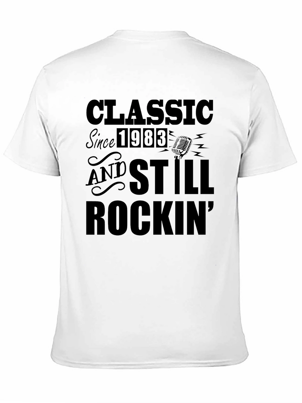 Classic Since 1983 Rockin Graphic T-Shirt