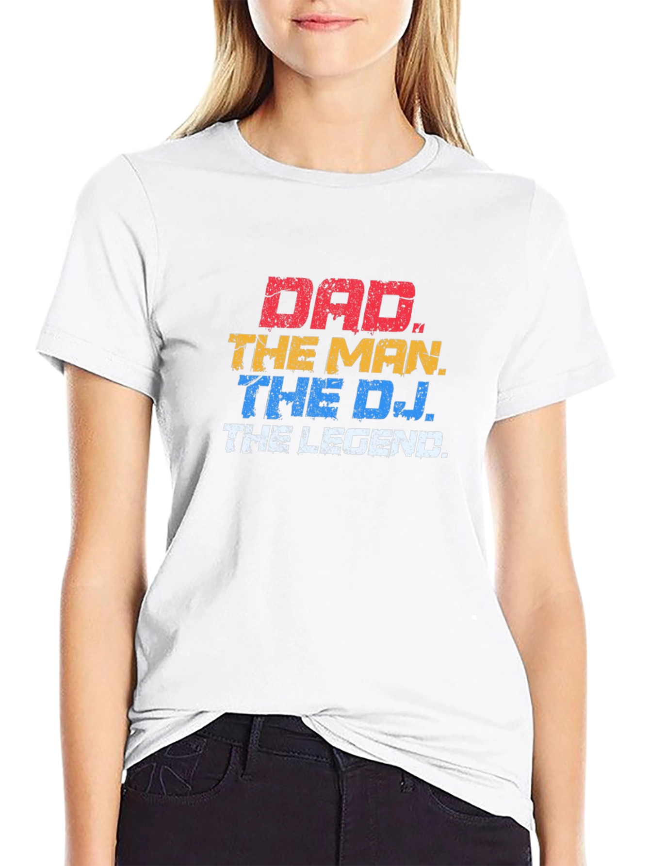 Dad The Man The DJ The Legend T-Shirt