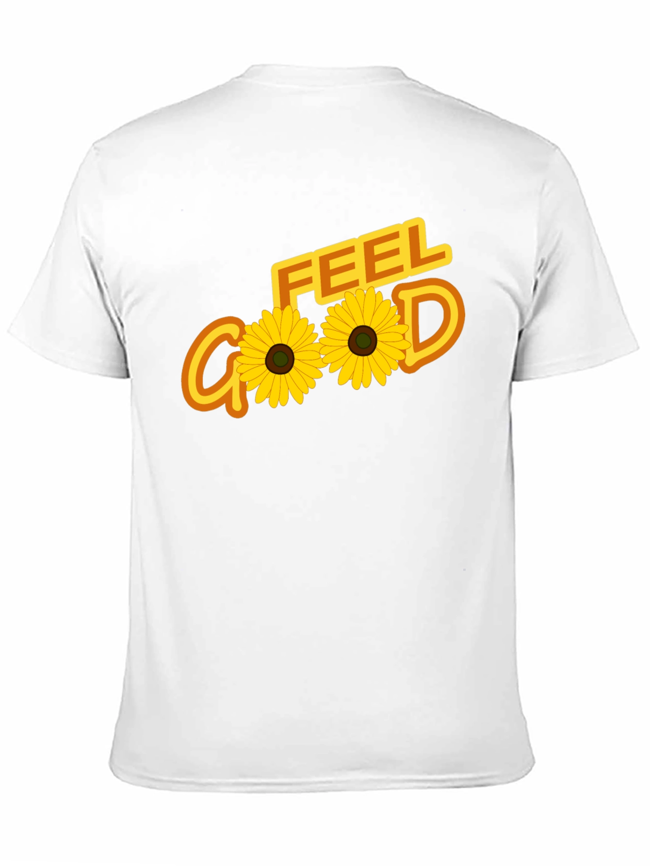 Feel Good Sunflower Graphic Tee - Black