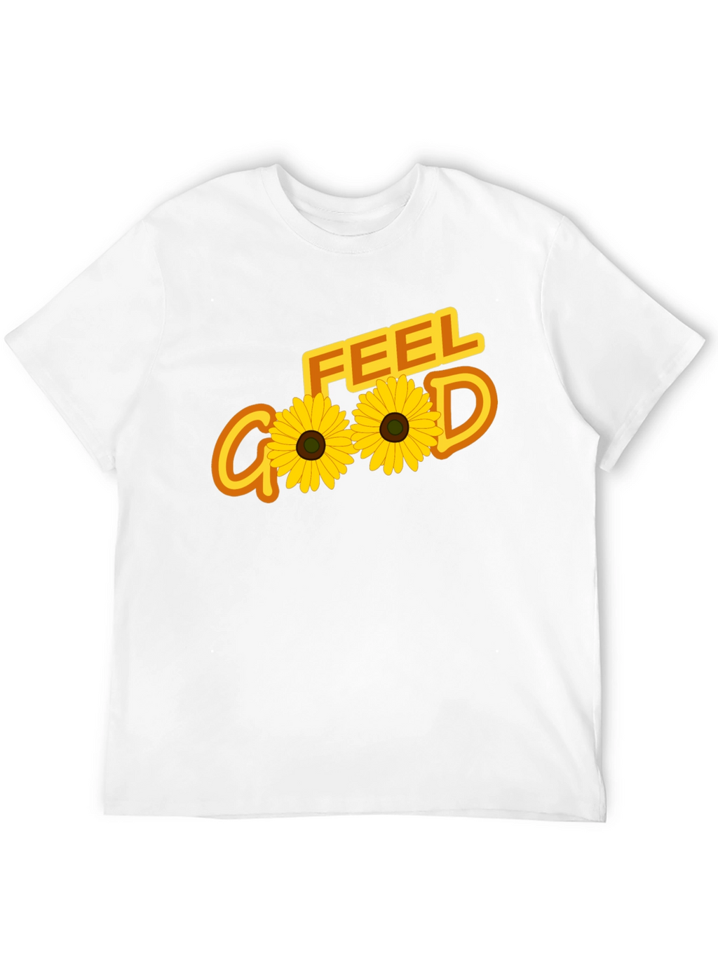 Feel Good Sunflower Graphic Tee - Black