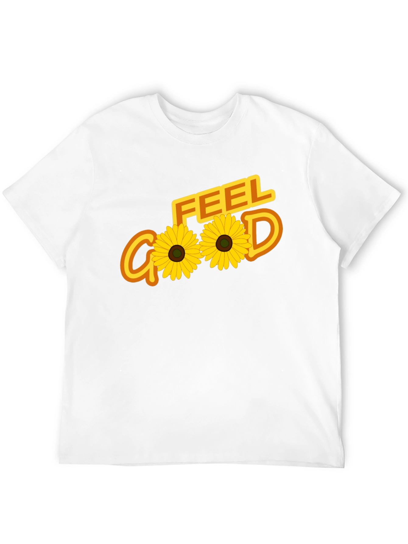 Feel Good Sunflower Graphic Tee - Black