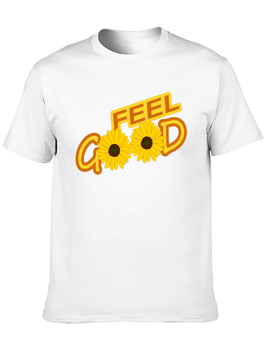Feel Good Sunflower Graphic Tee - Black