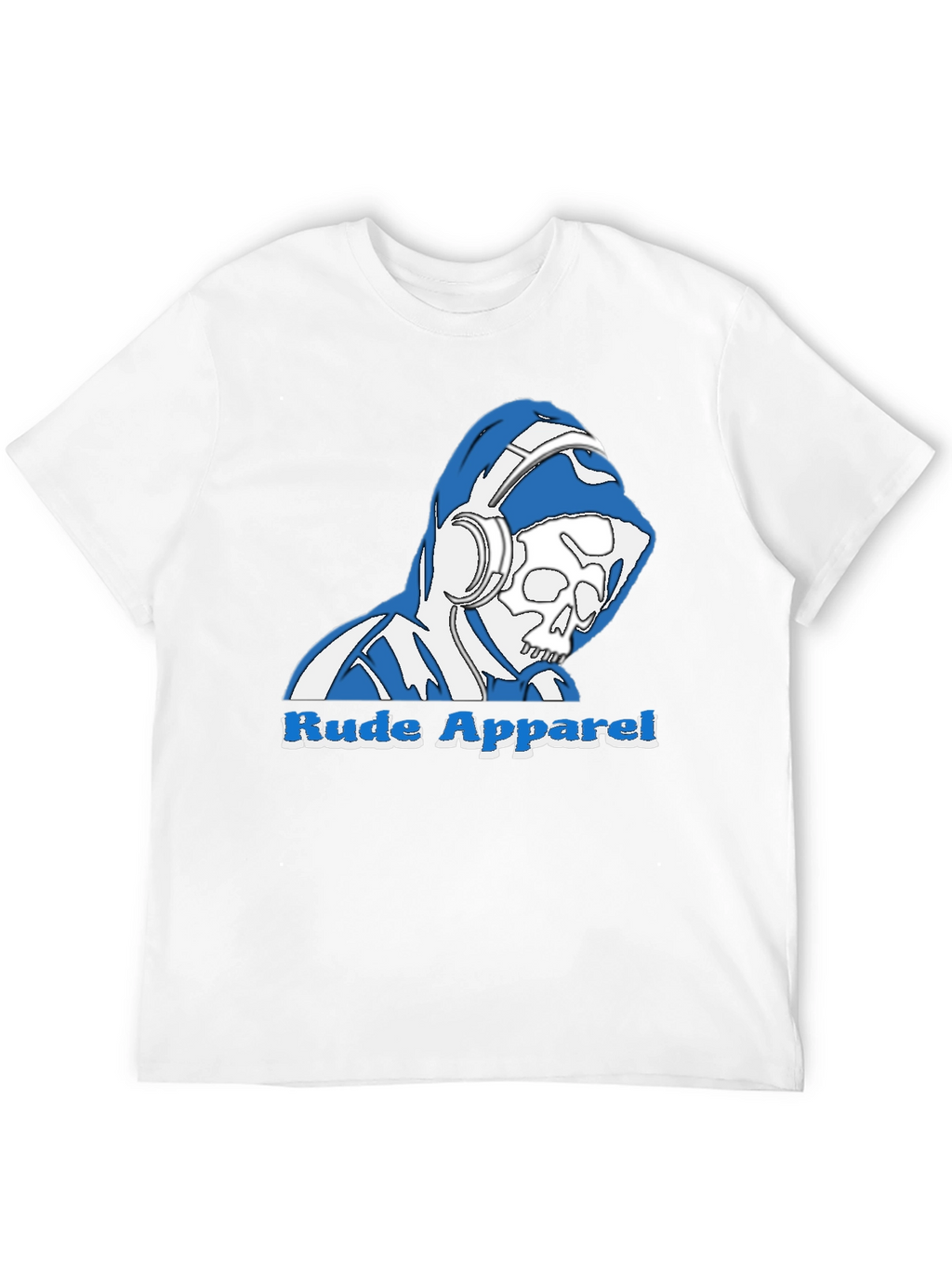 Rude Apparel Skull Graphic Tee - Black