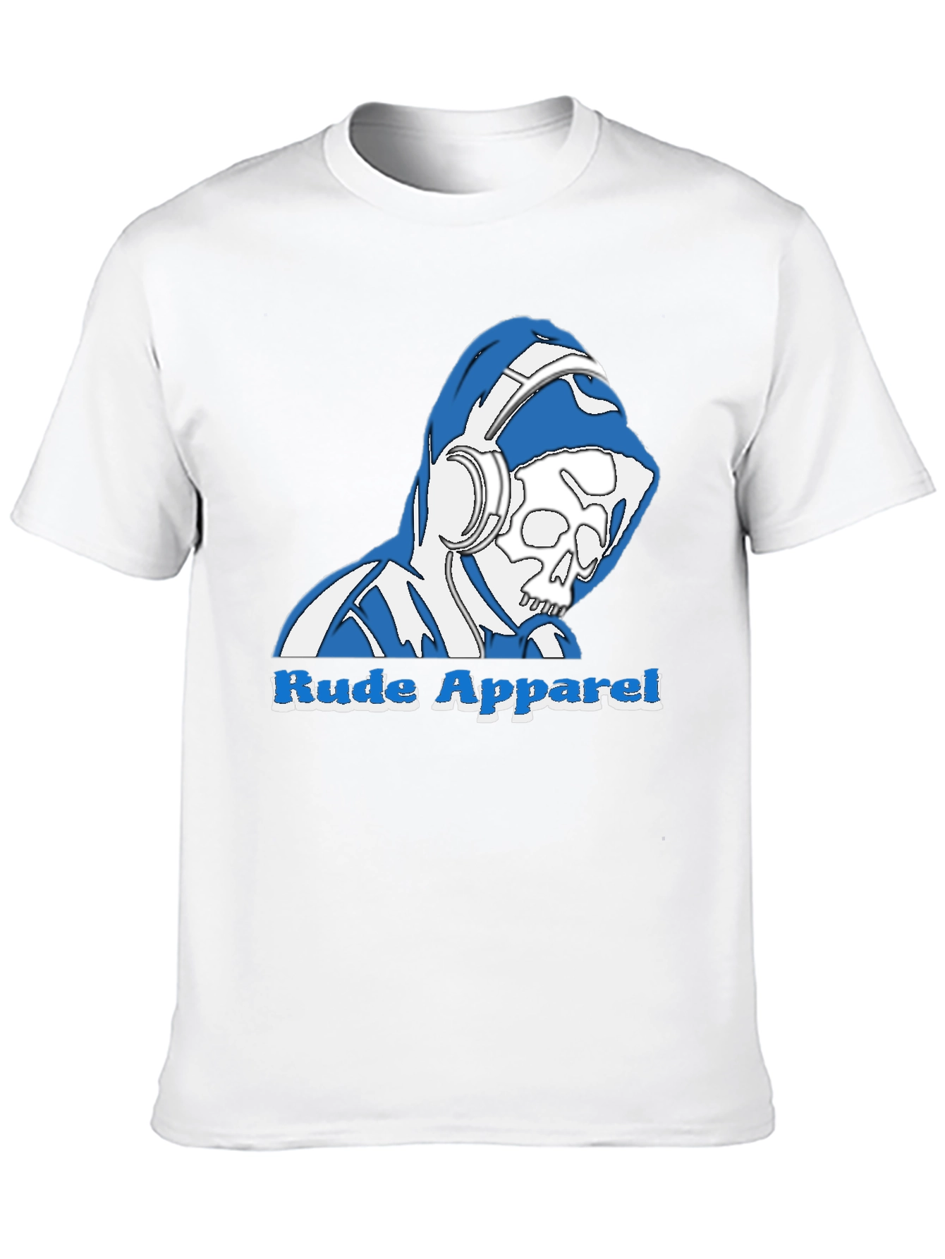 Rude Apparel Skull Graphic Tee - Black