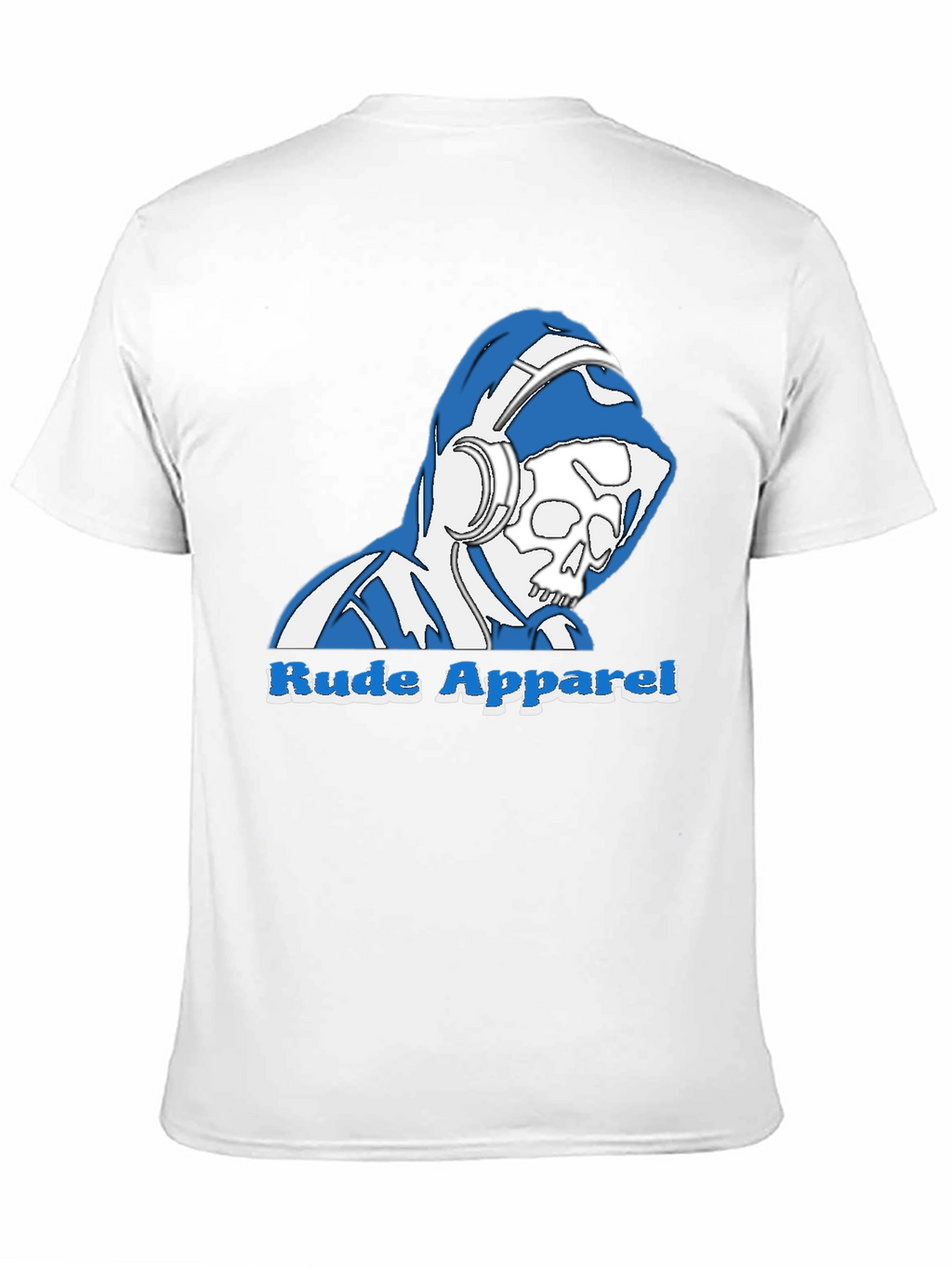 Rude Apparel Skull Graphic Tee - Black