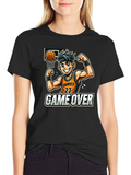 Game Over Basketball Graphic Tee