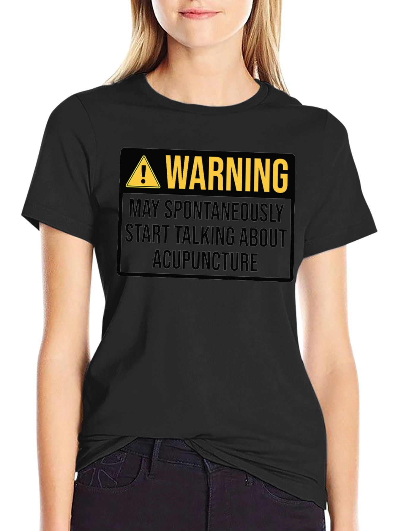 Acupuncture Warning T-Shirt - Funny Health Profession Tee