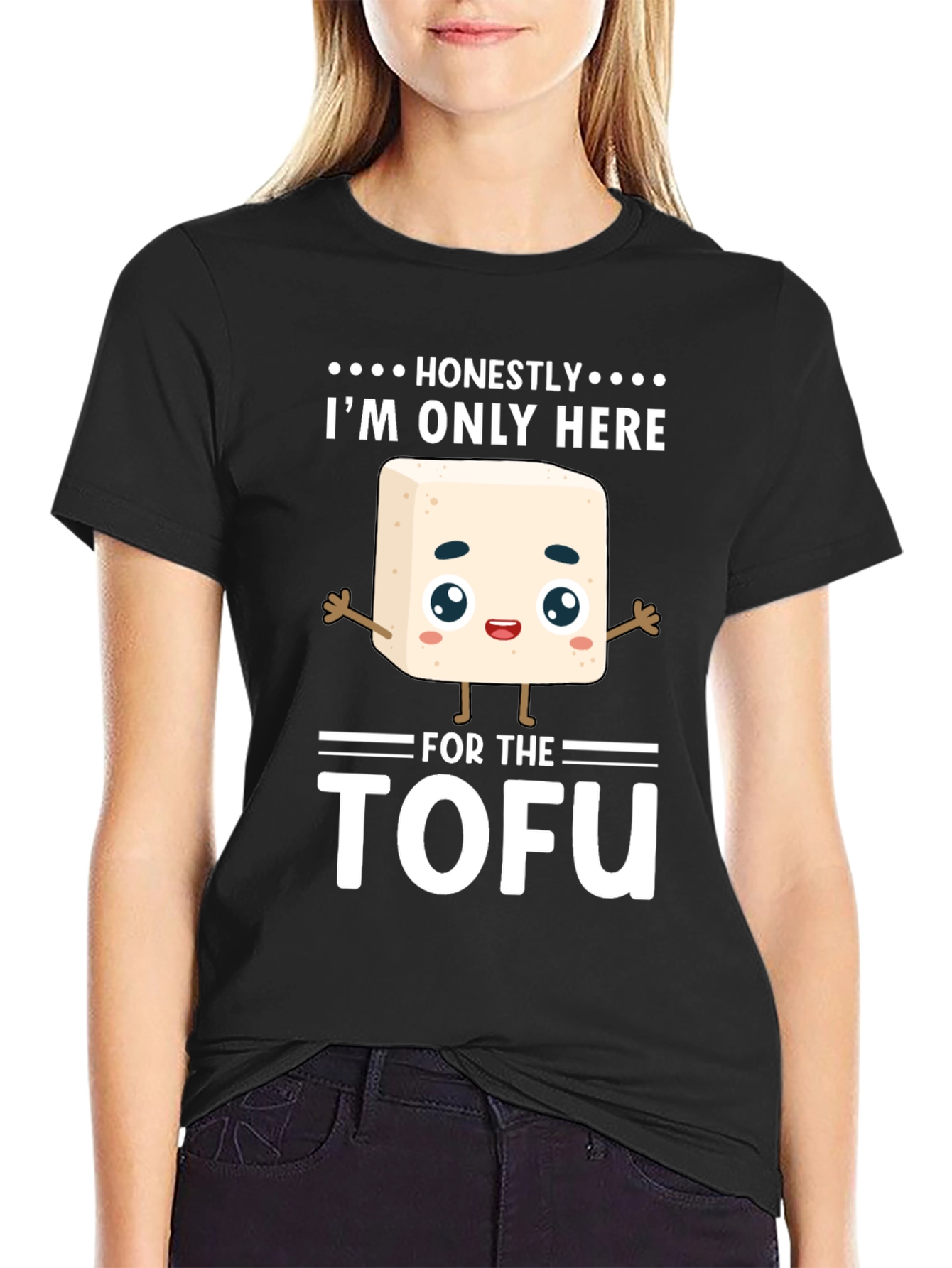 Honestly Here For The Tofu Graphic Tee
