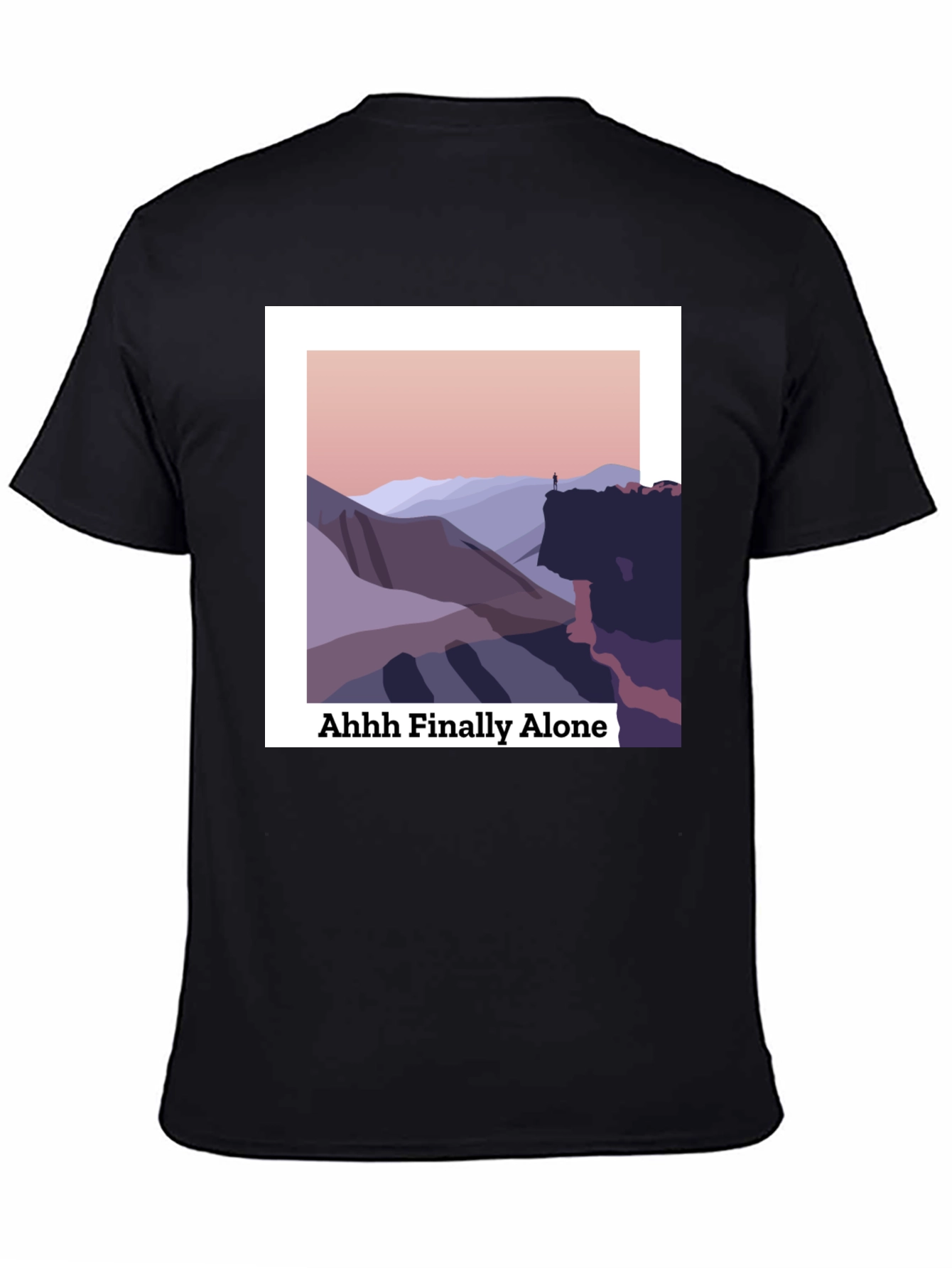 Finally Alone Graphic T-Shirt