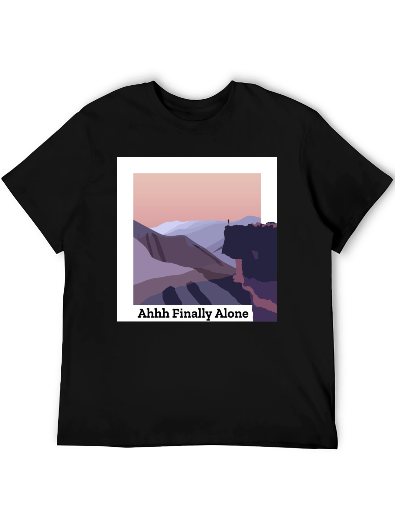 Finally Alone Graphic T-Shirt