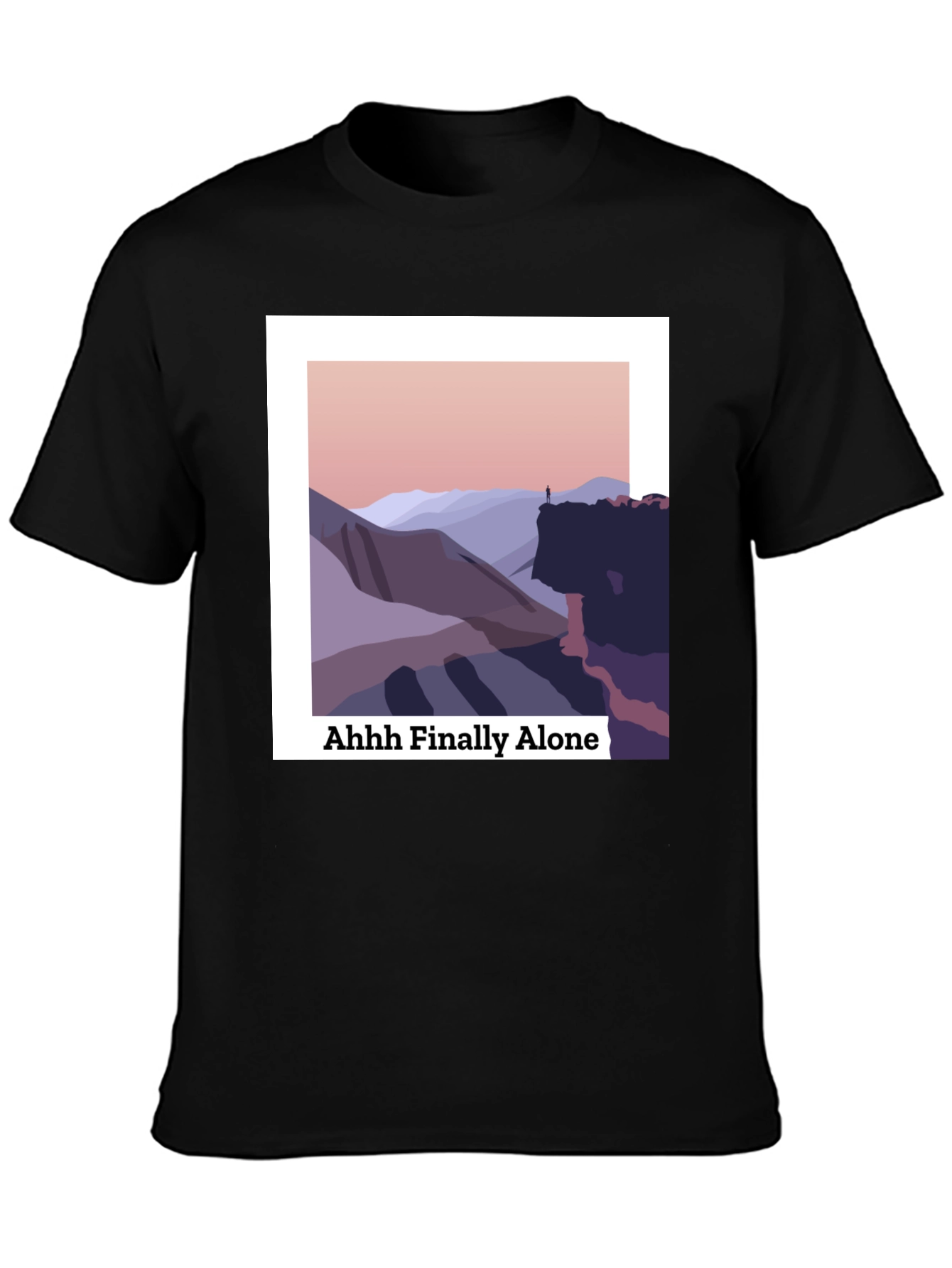 Finally Alone Graphic T-Shirt